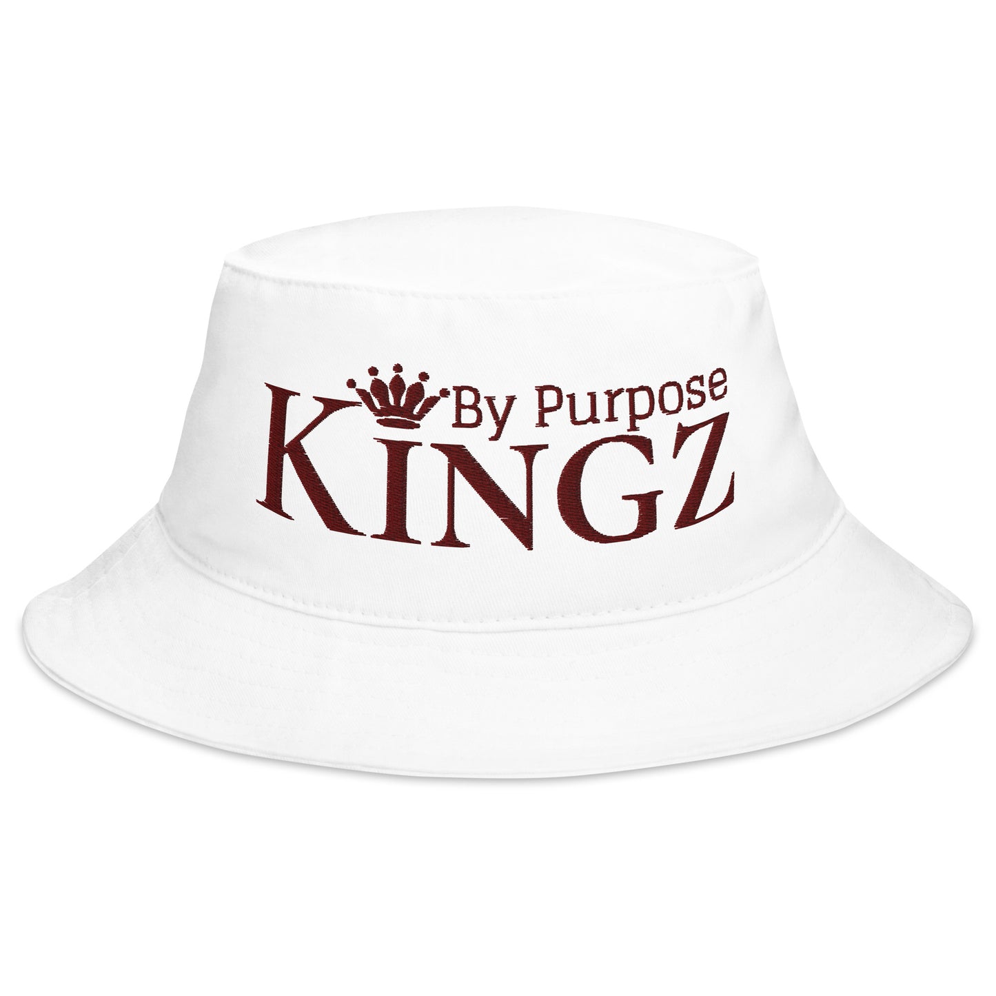 Kingz By Purpose Maroon Bucket Hat