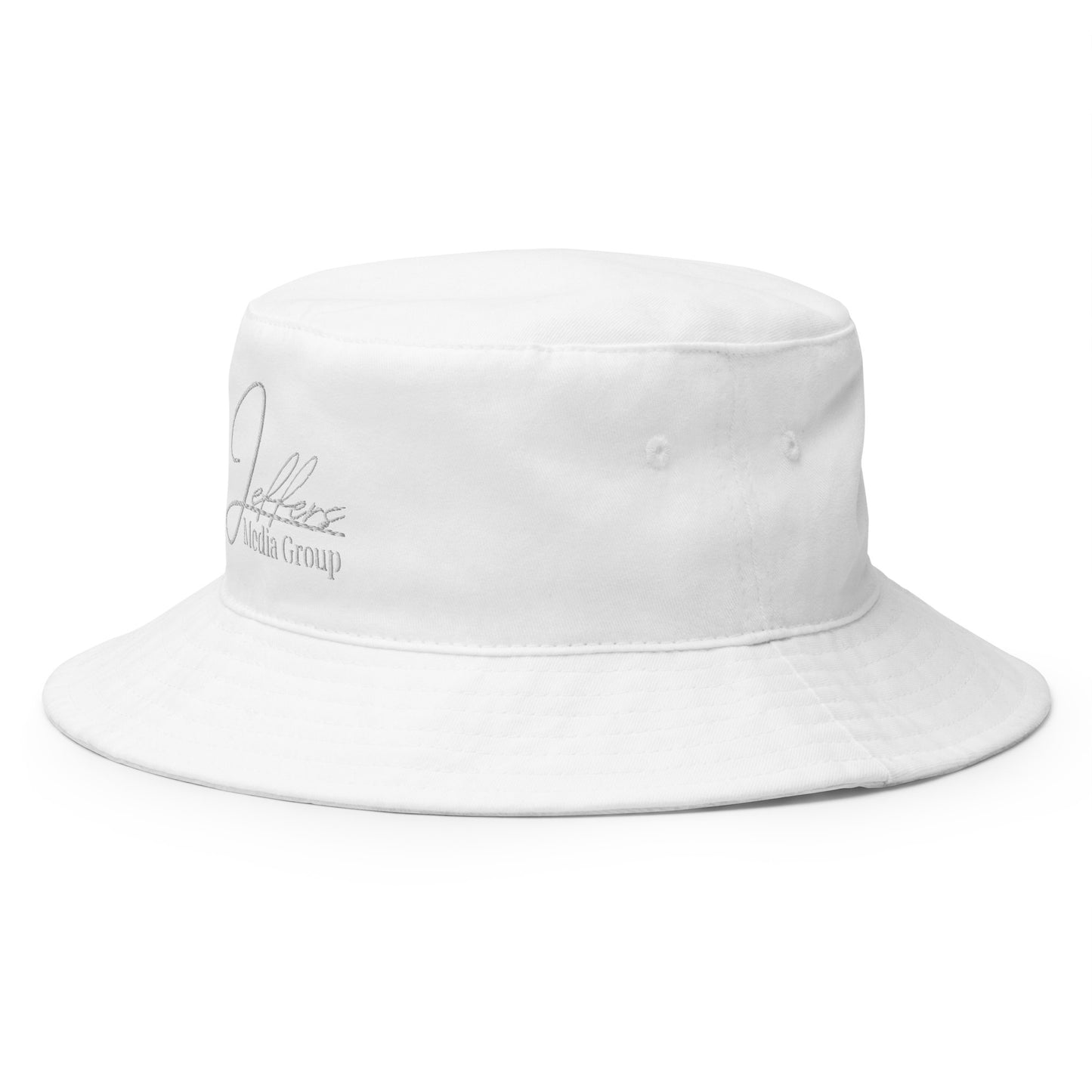 Jeffers Media Group White(Bucket Hat)