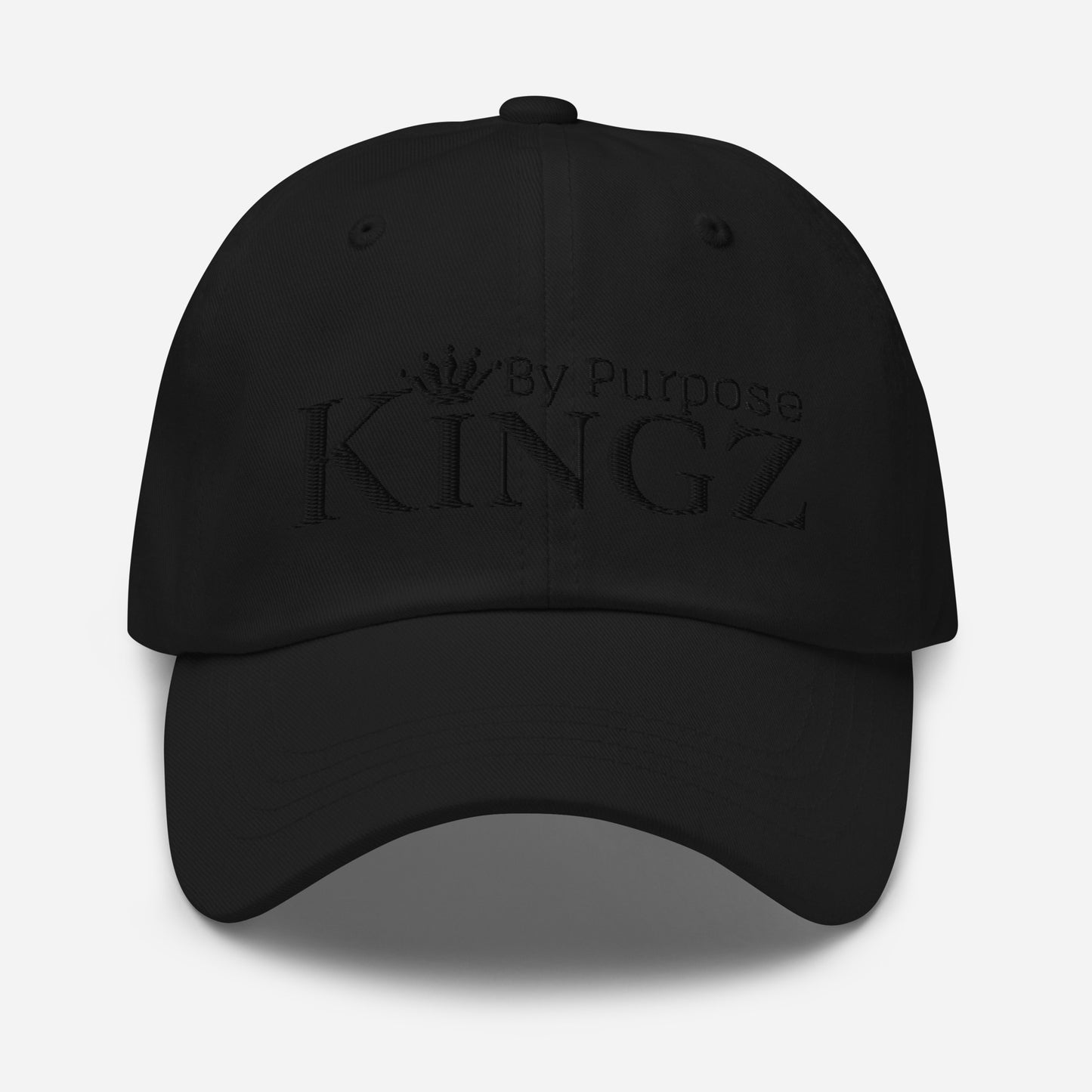 Kingz By Purpose Black Dad Hat