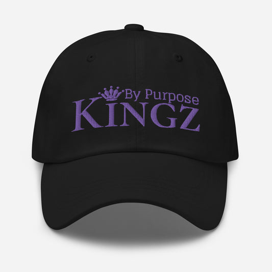 Kingz By Purpose Papa-Mütze in Königsviolett