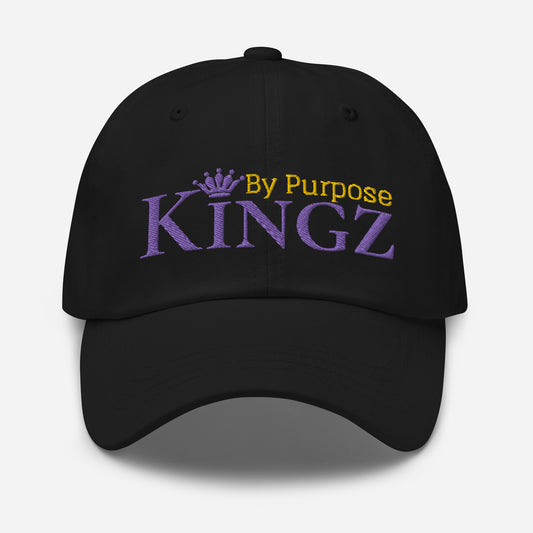 Kingz By Purpose Royal Combo (púrpura/oro/púrpura) Sombrero de papá