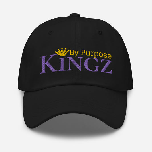 Kingz By Purpose Royal Combo (púrpura/oro/oro) Sombrero de papá