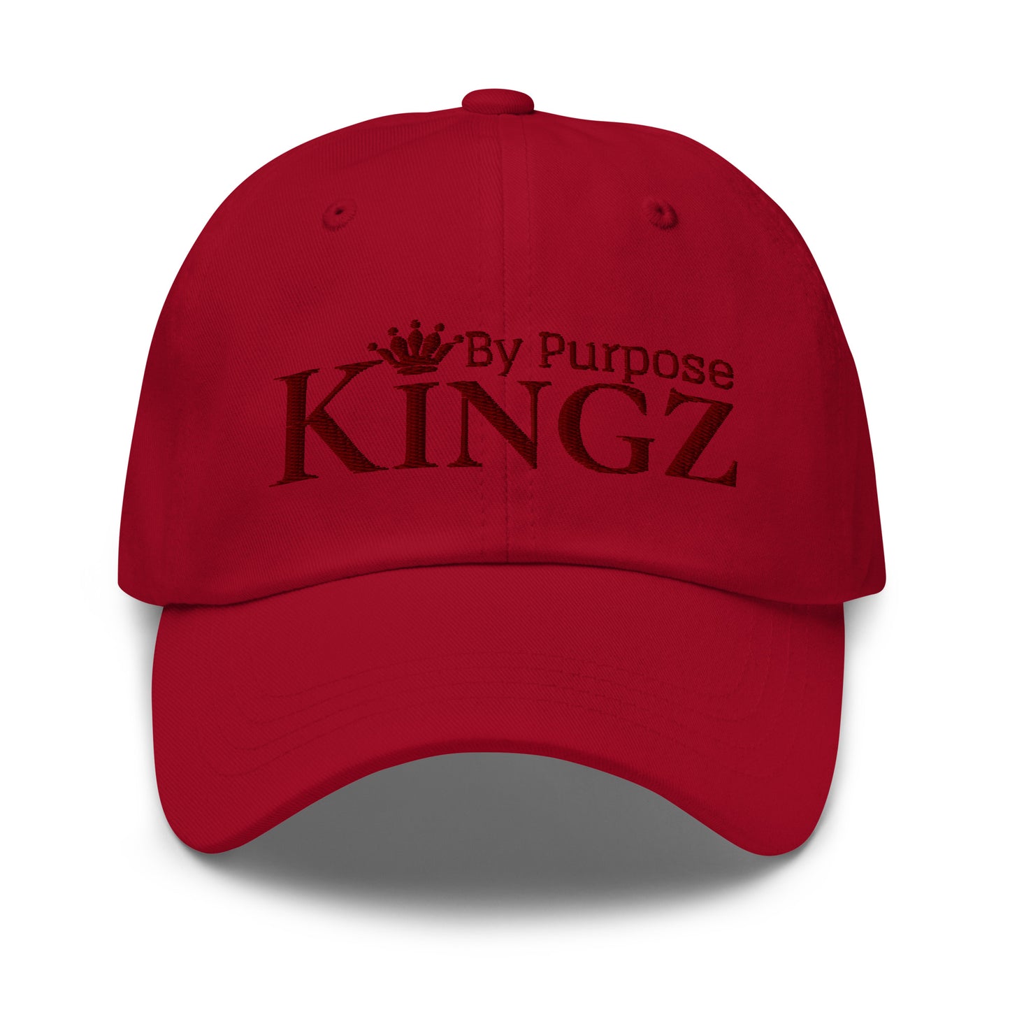 Kingz By Purpose Maroon Dad Hat