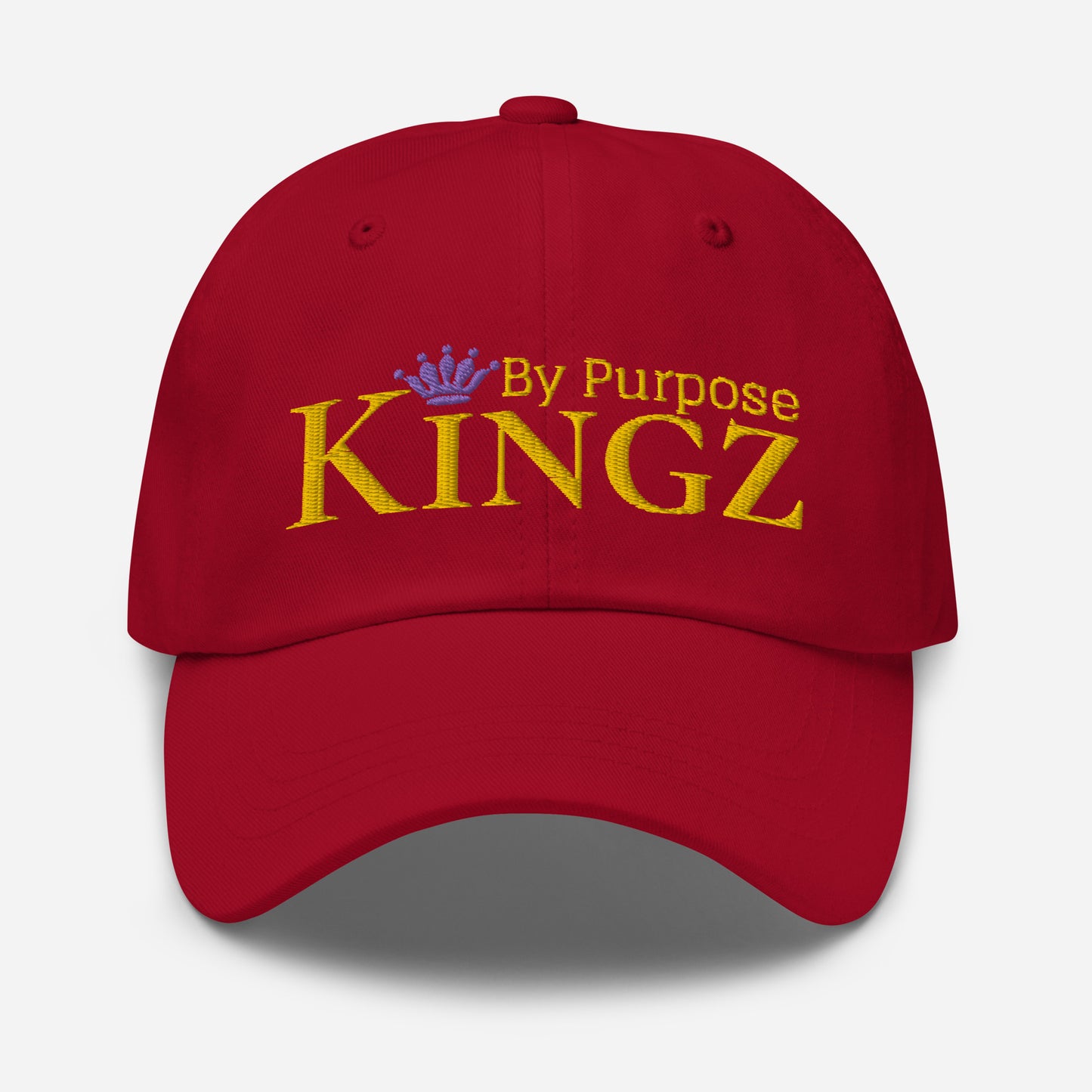 Kingz By Purpose Royal Combo (Gold/Gold/Purple) Dad Hat