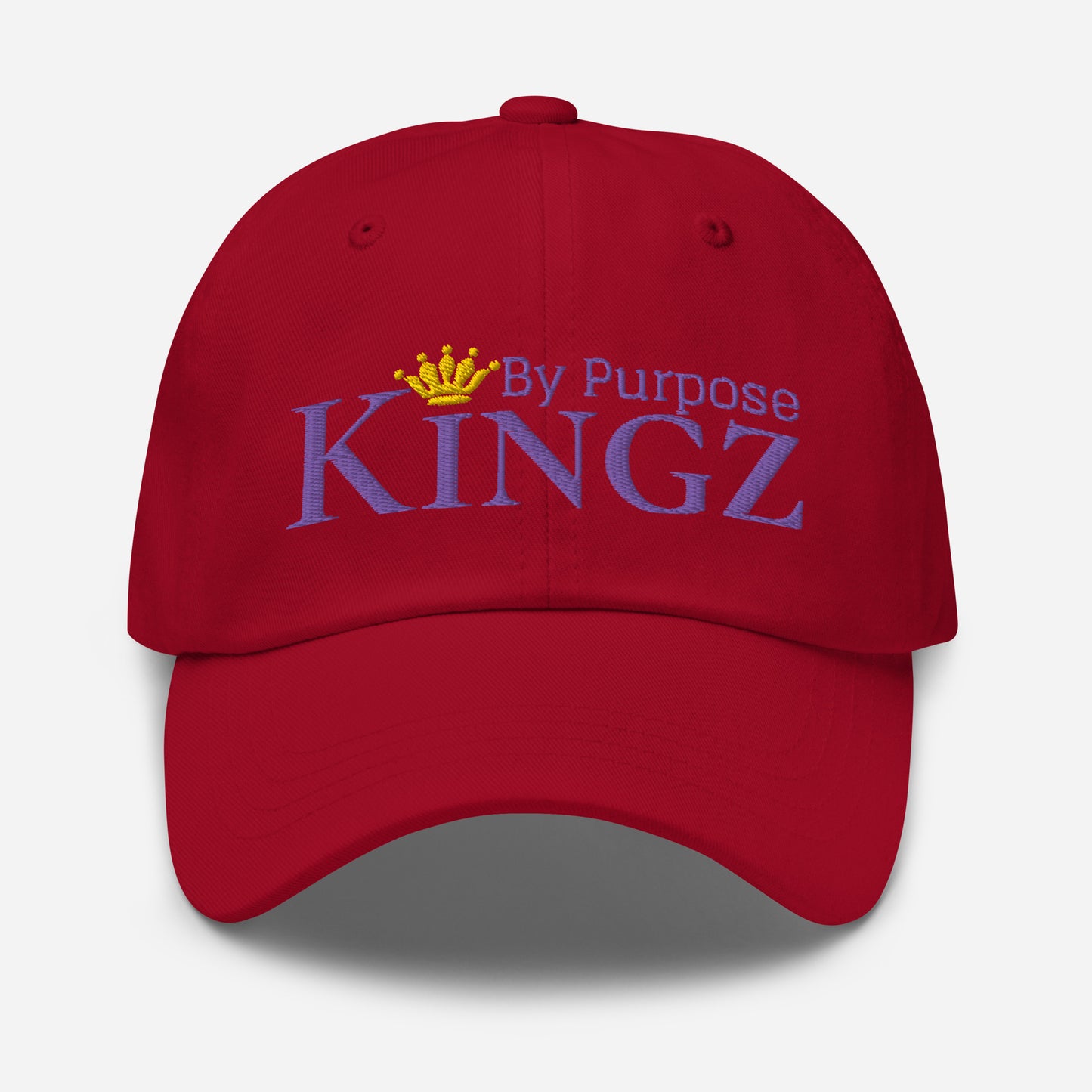Kingz By Purpose Royal Combo (Purple/Purple/Gold) Dad Hat