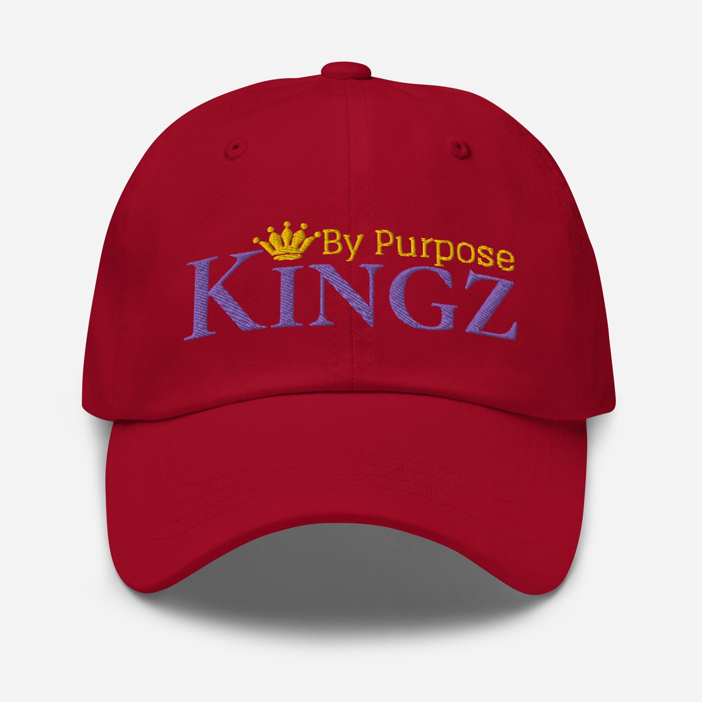 Kingz By Purpose Royal Combo (Purple/Gold/Gold) Dad Hat