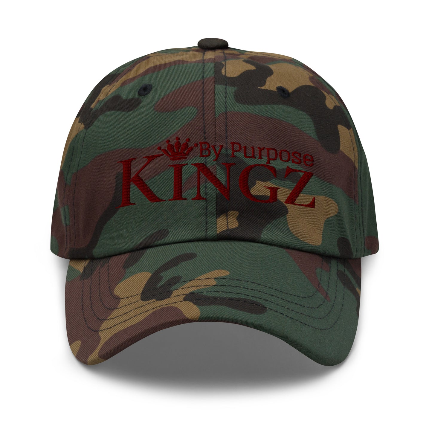 Kingz By Purpose Maroon Dad Hat
