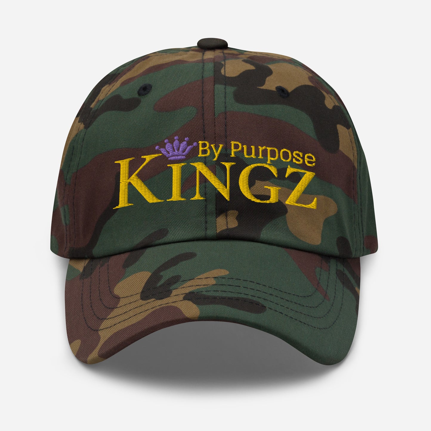 Kingz By Purpose Royal Combo (Gold/Gold/Purple) Dad Hat