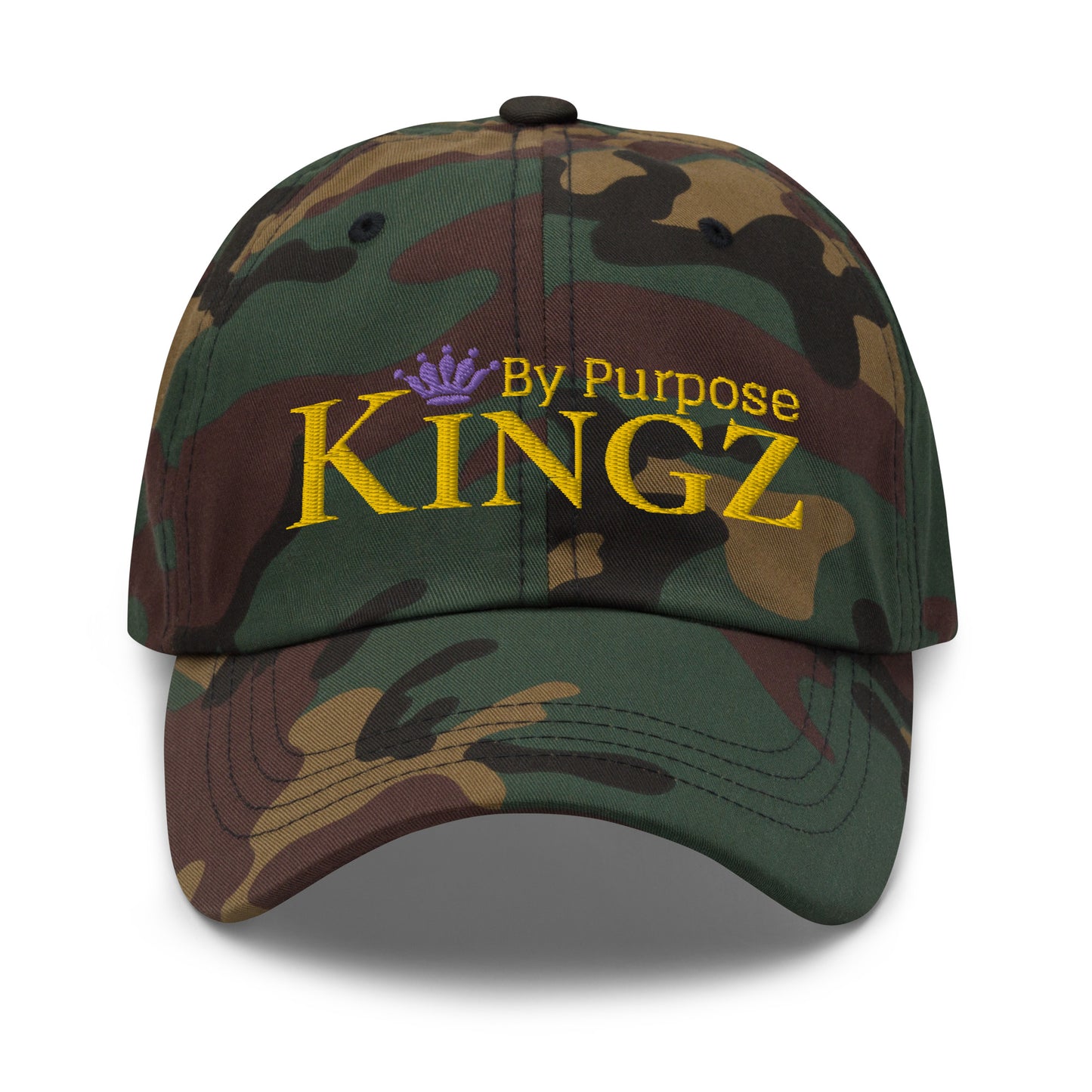Kingz By Purpose Royal Combo (Gold/Gold/Purple) Dad Hat
