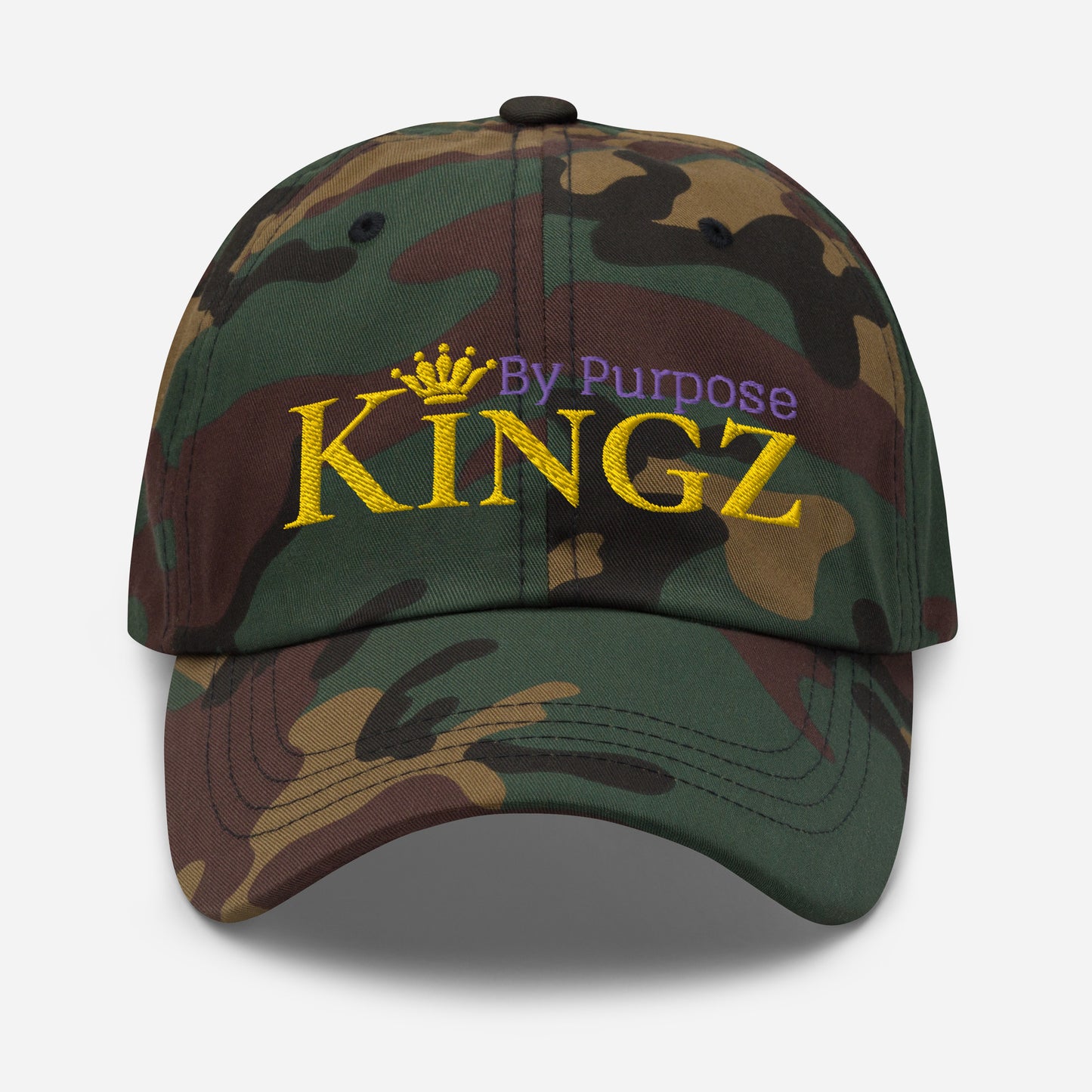 Kingz By Purpose Royal Combo (Gold/Purple/Gold) Dad Hat