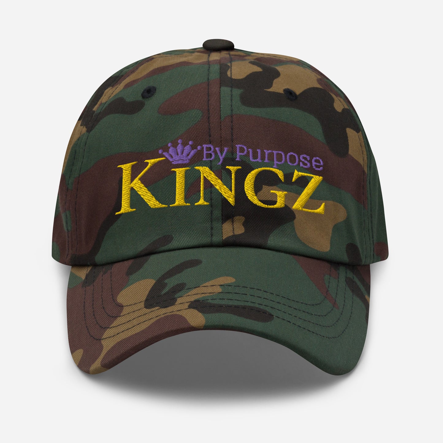 Kingz By Purpose Royal Combo (Gold/Purple/Purple) Dad Hat