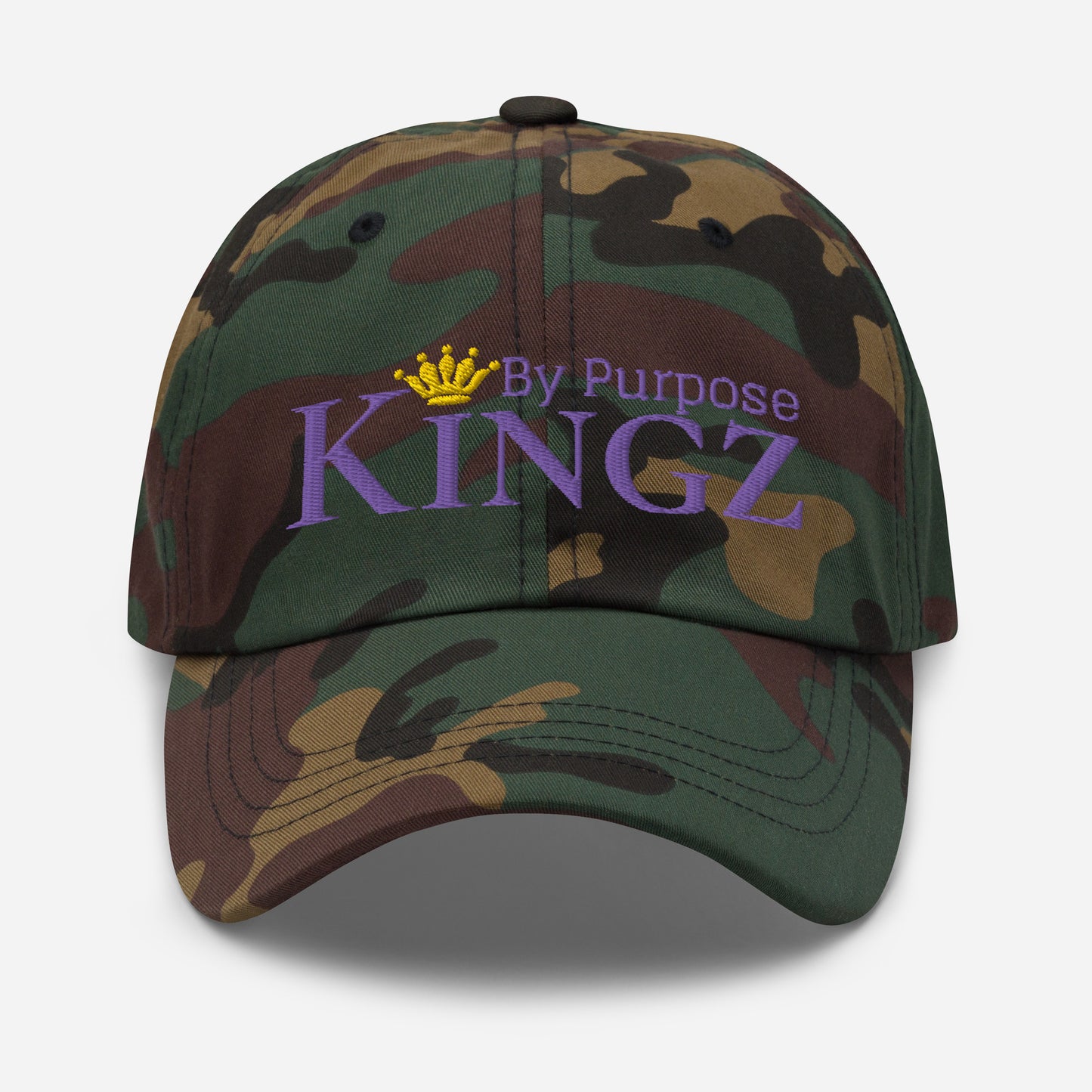 Kingz By Purpose Royal Combo (Purple/Purple/Gold) Dad Hat