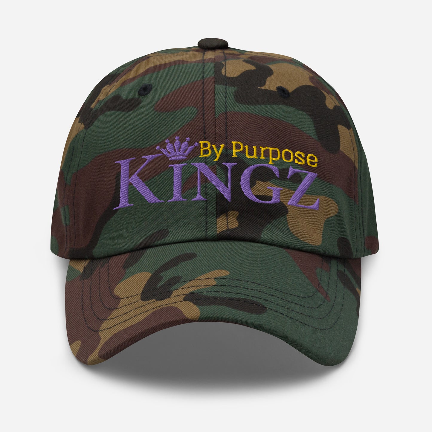 Kingz By Purpose Royal Combo (Purple/Gold/Purple) Dad Hat