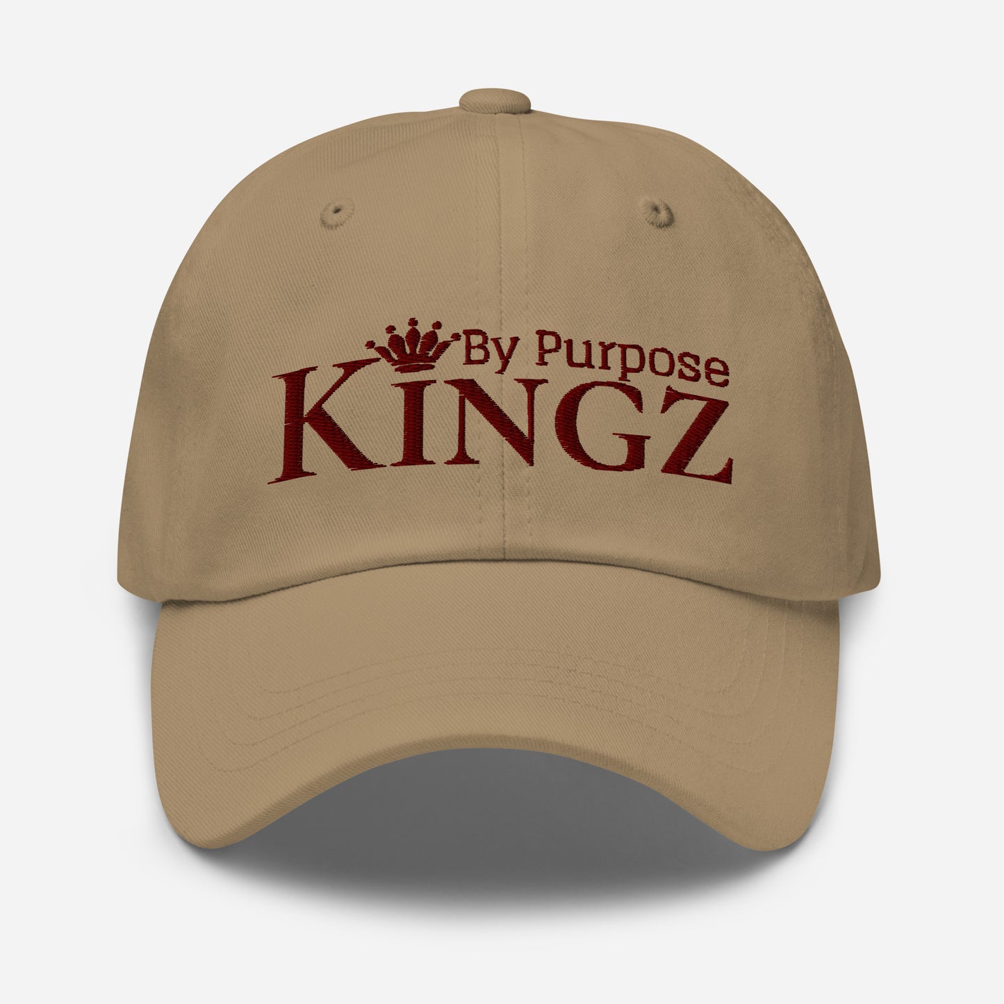 Kingz By Purpose Maroon Dad Hat