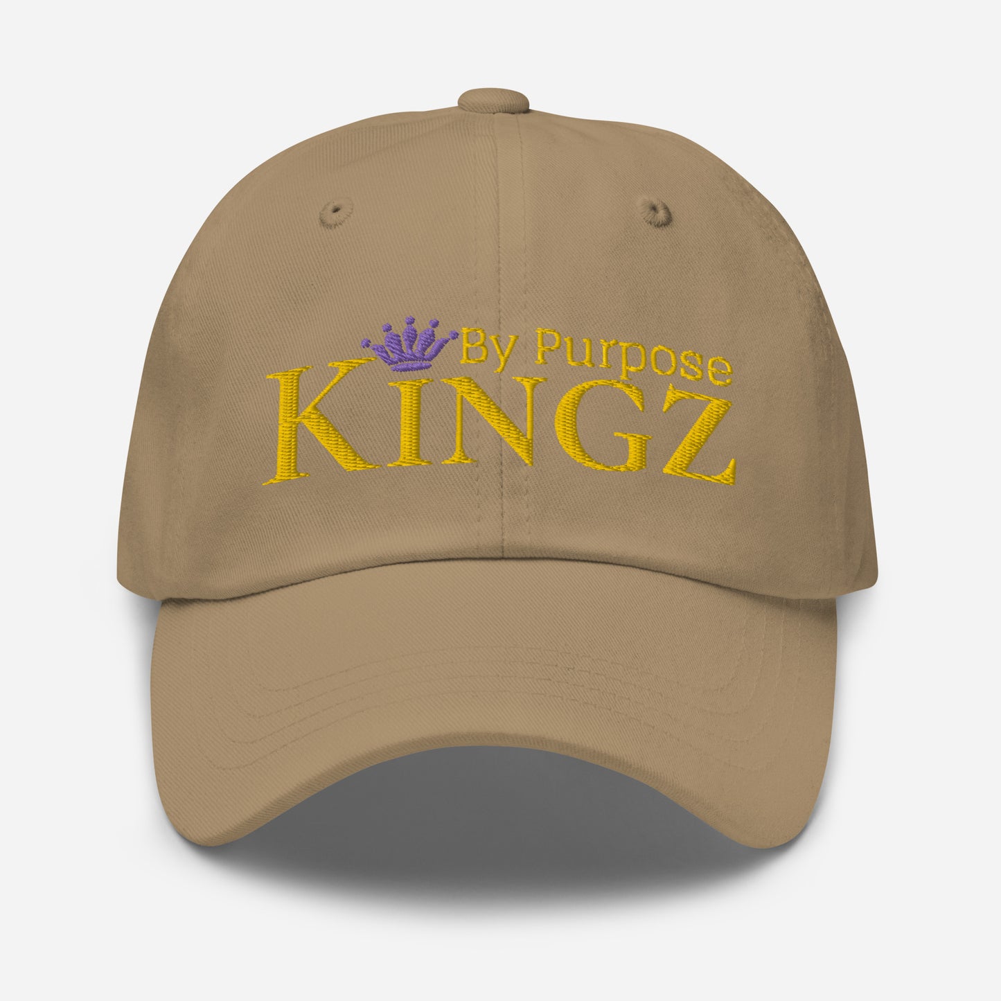 Kingz By Purpose Royal Combo (Gold/Gold/Purple) Dad Hat