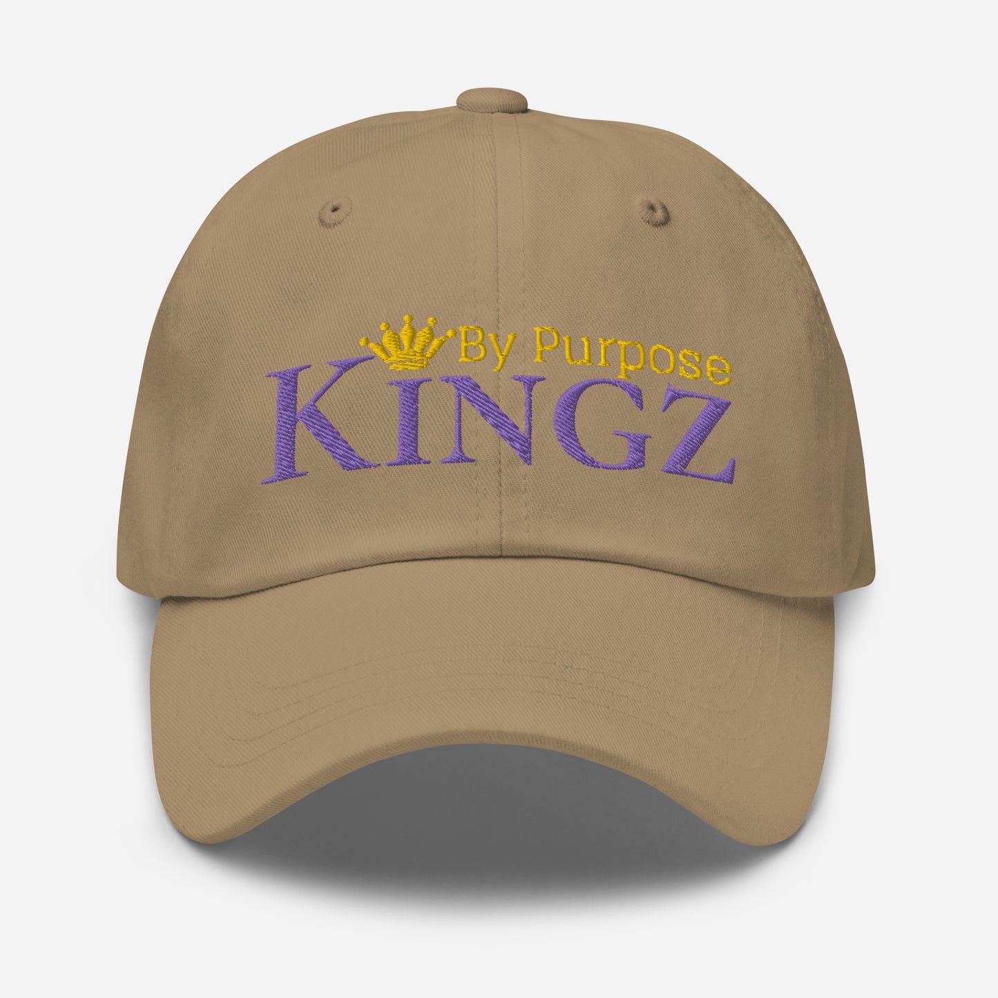 Kingz By Purpose Royal Combo (Purple/Gold/Gold) Dad Hat