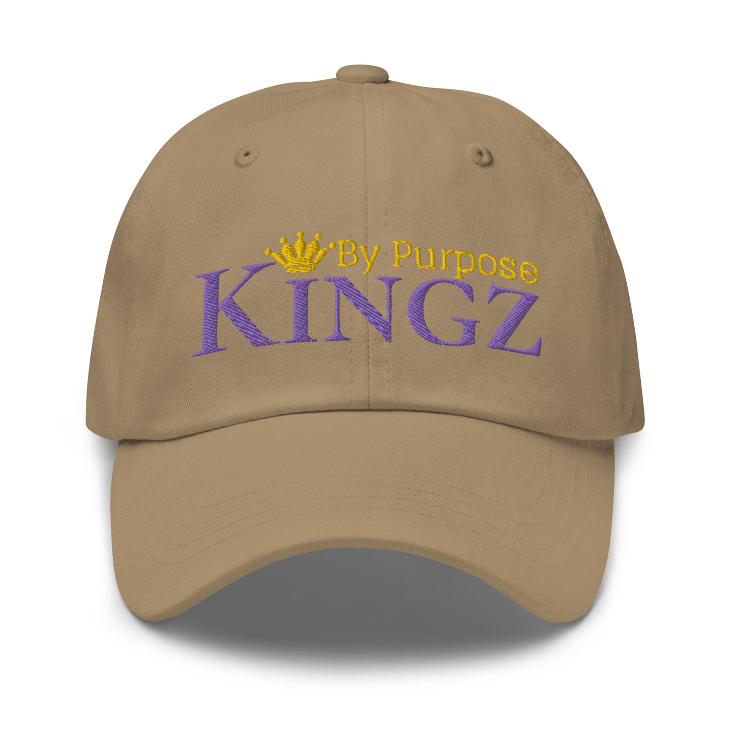 Kingz By Purpose Royal Combo (Purple/Gold/Gold) Dad Hat