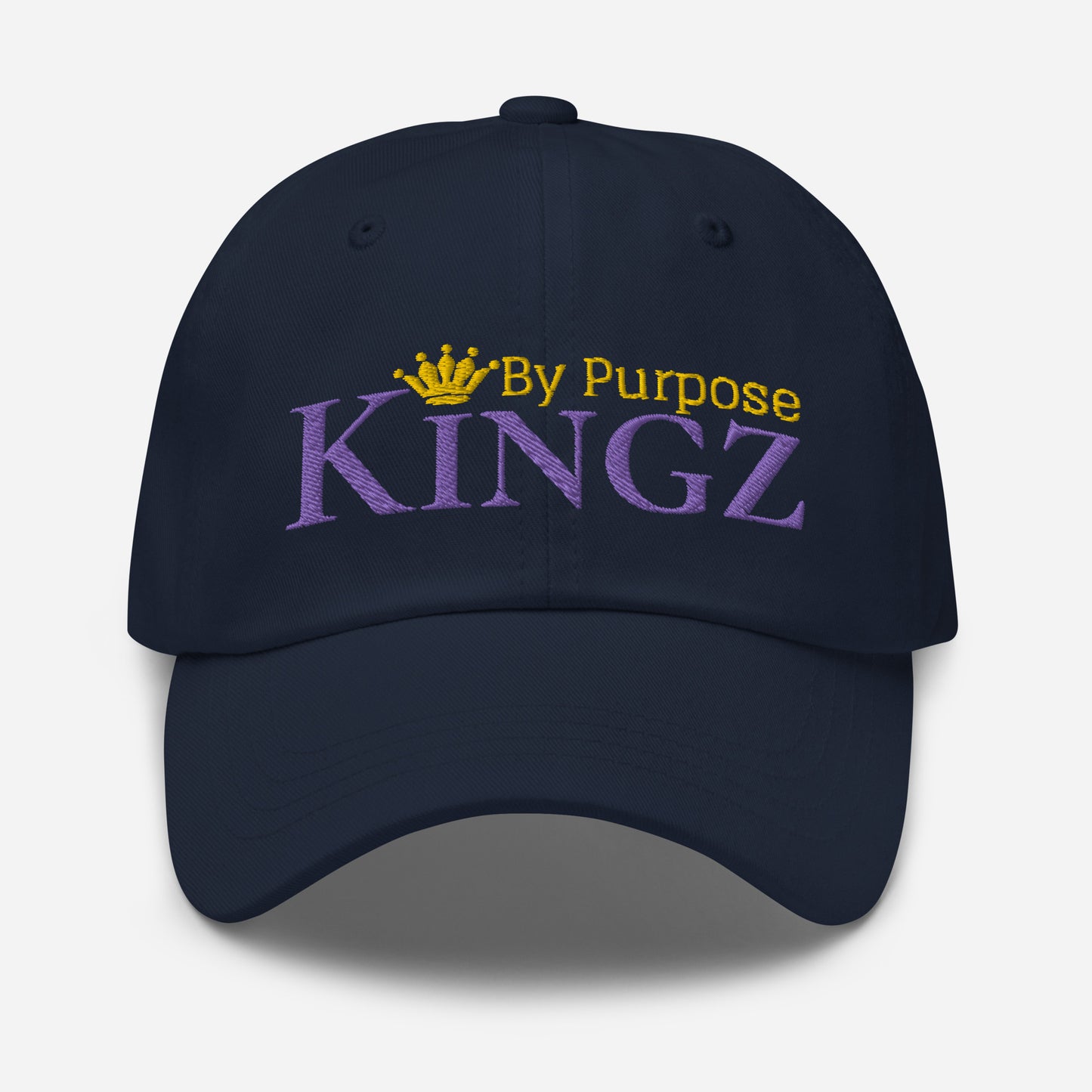 Kingz By Purpose Royal Combo (Purple/Gold/Gold) Dad Hat