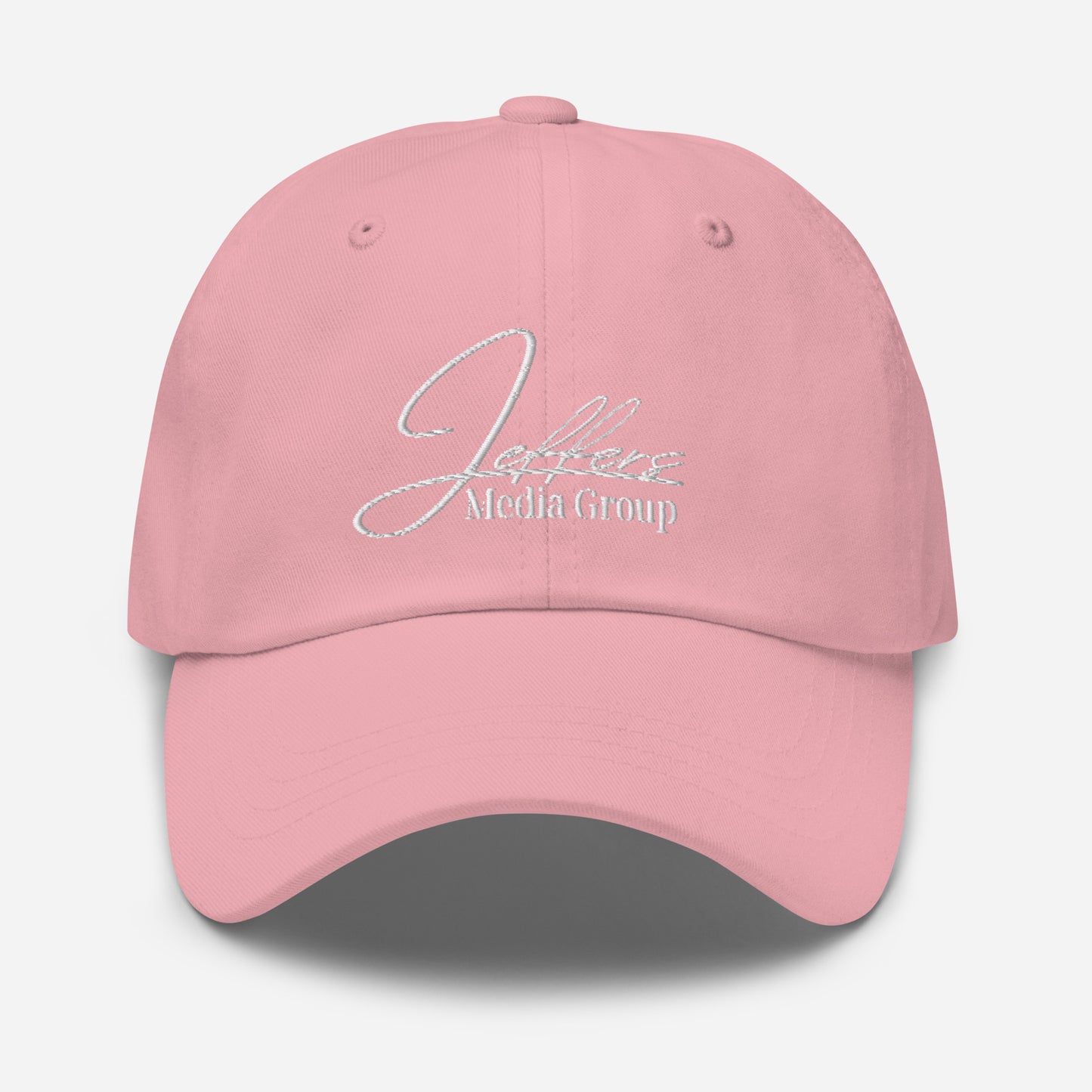 Jeffers Media Group White Dad Hat