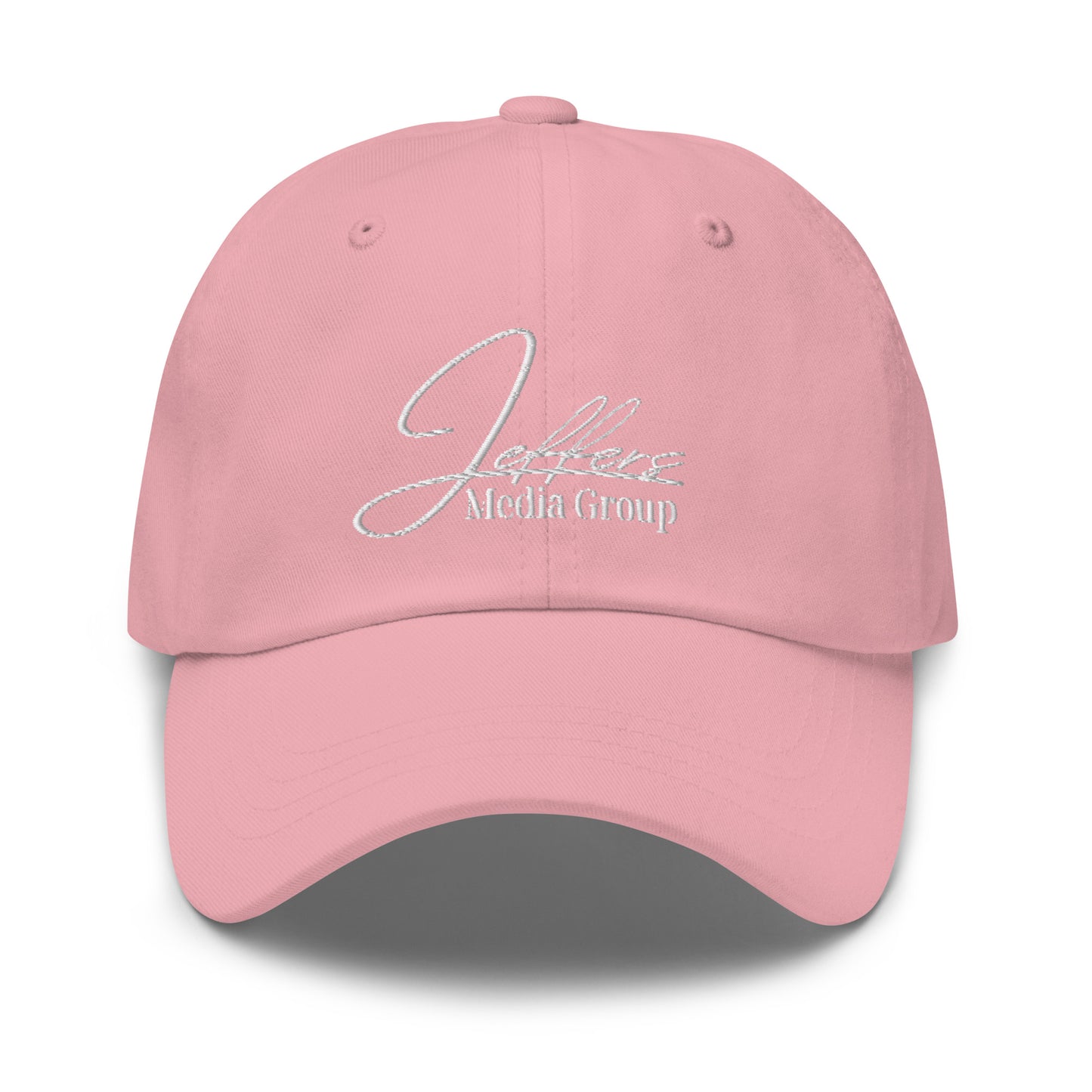 Jeffers Media Group White Dad Hat