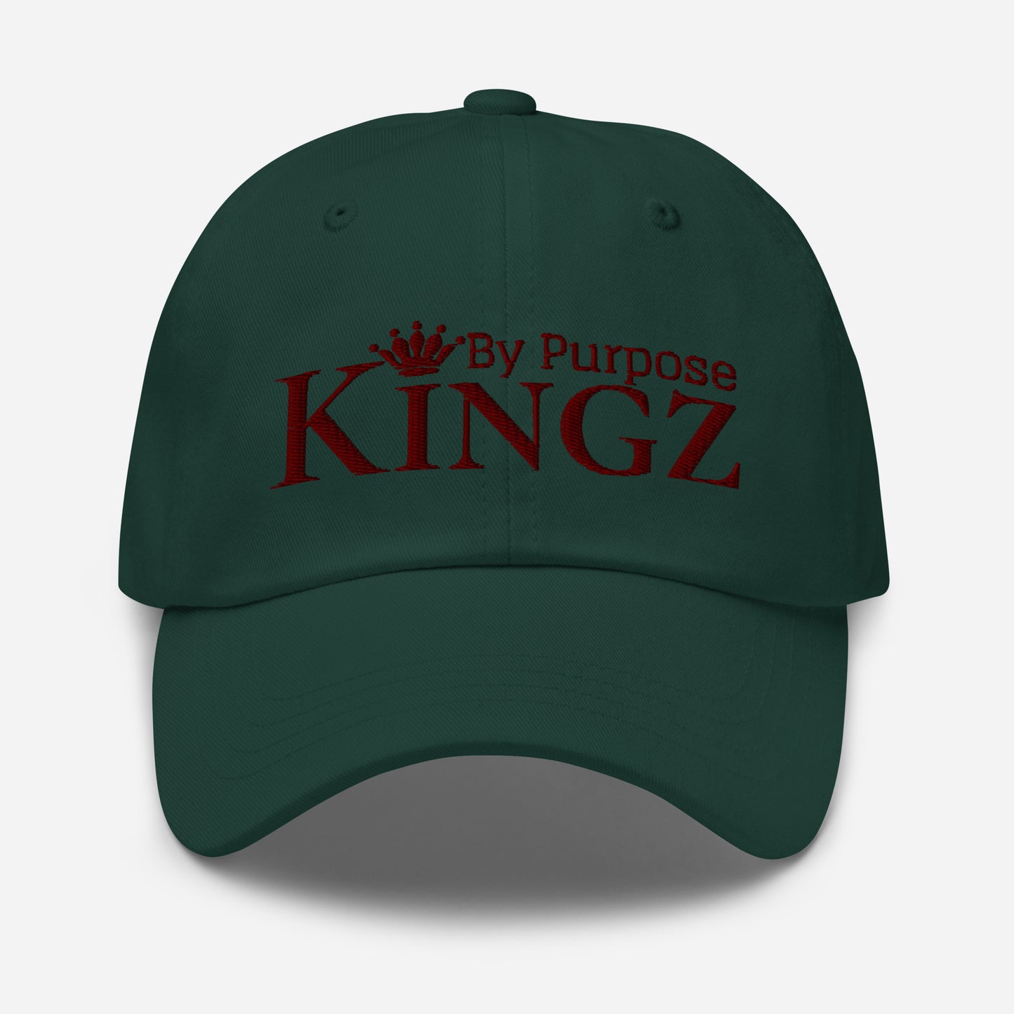 Kingz By Purpose Maroon Dad Hat