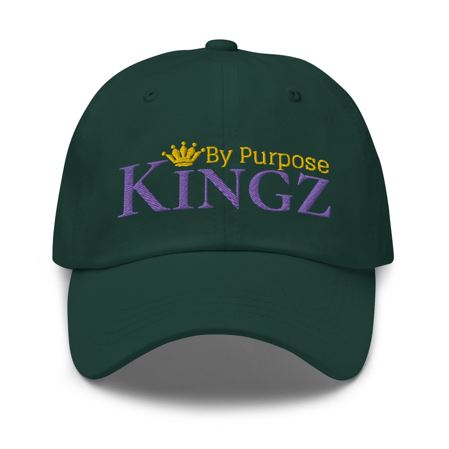 Kingz By Purpose Royal Combo (Purple/Gold/Gold) Dad Hat