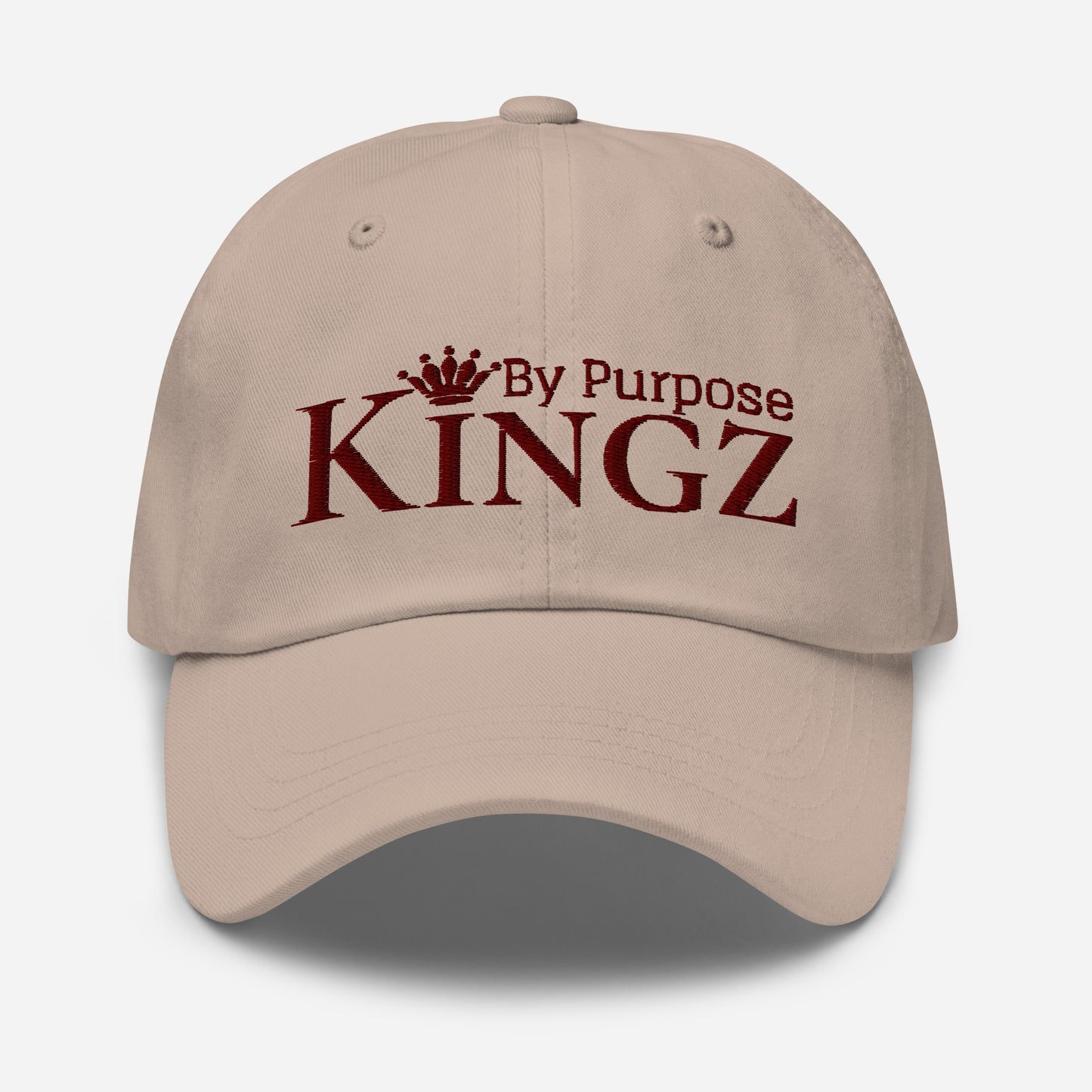Kingz By Purpose Maroon Dad Hat