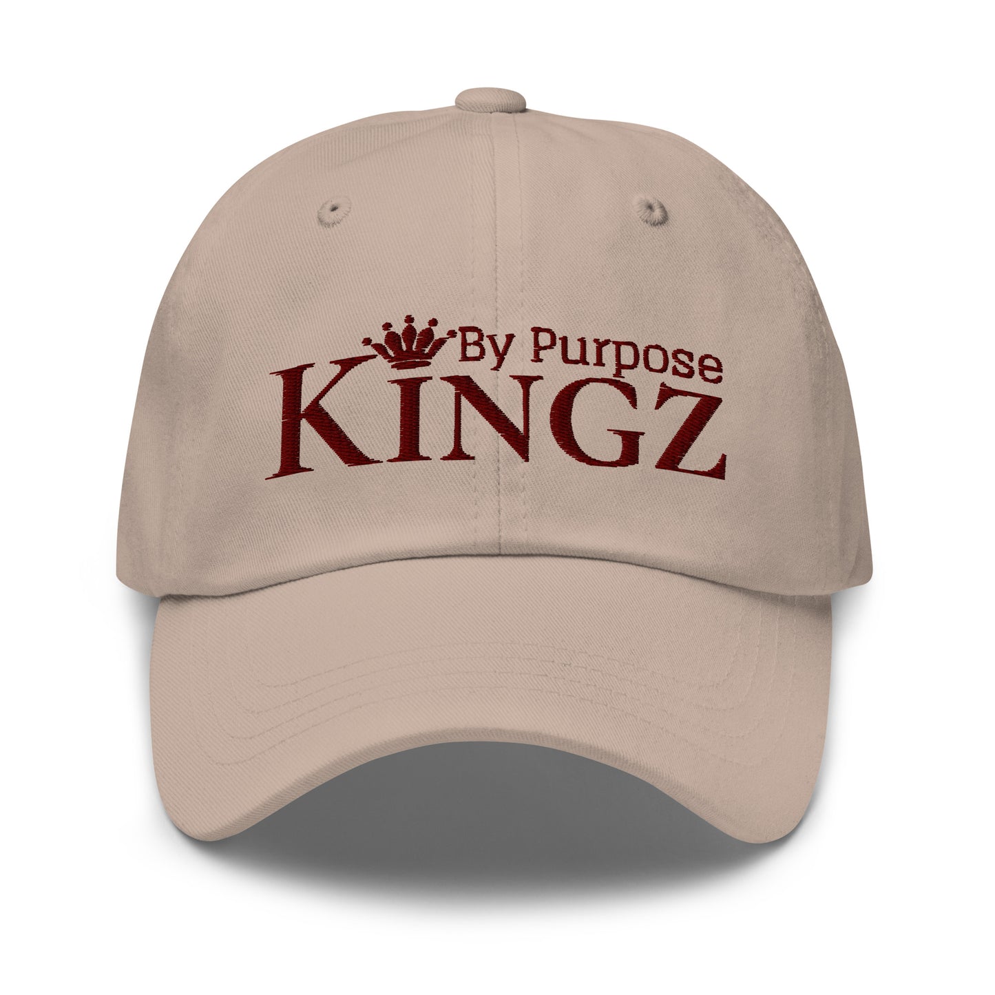Kingz By Purpose Maroon Dad Hat