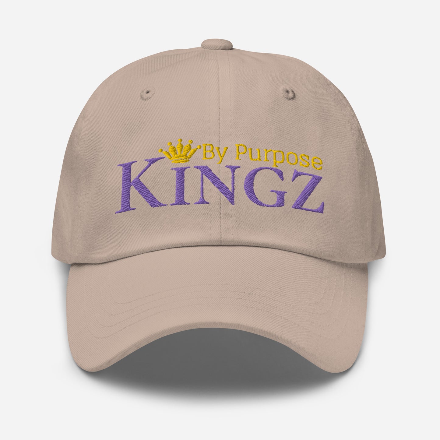 Kingz By Purpose Royal Combo (Purple/Gold/Gold) Dad Hat