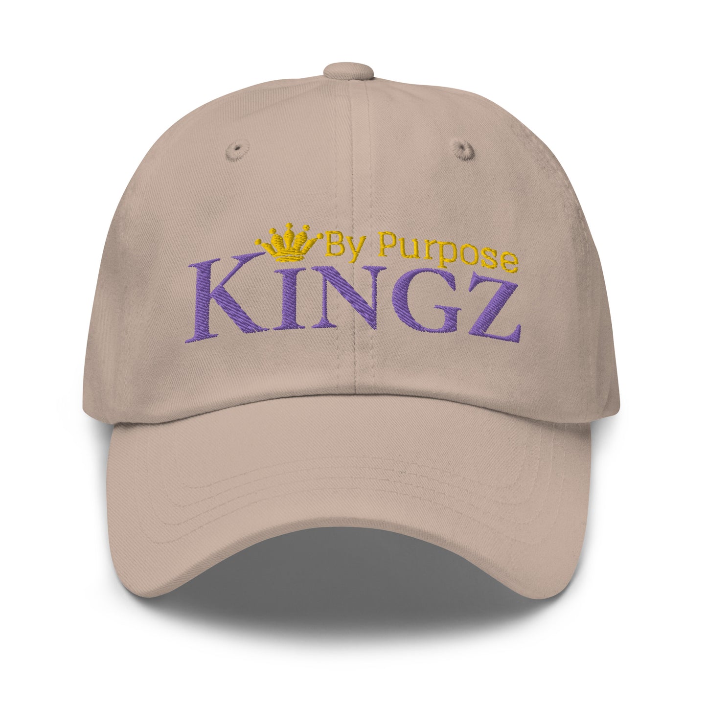 Kingz By Purpose Royal Combo (Purple/Gold/Gold) Dad Hat