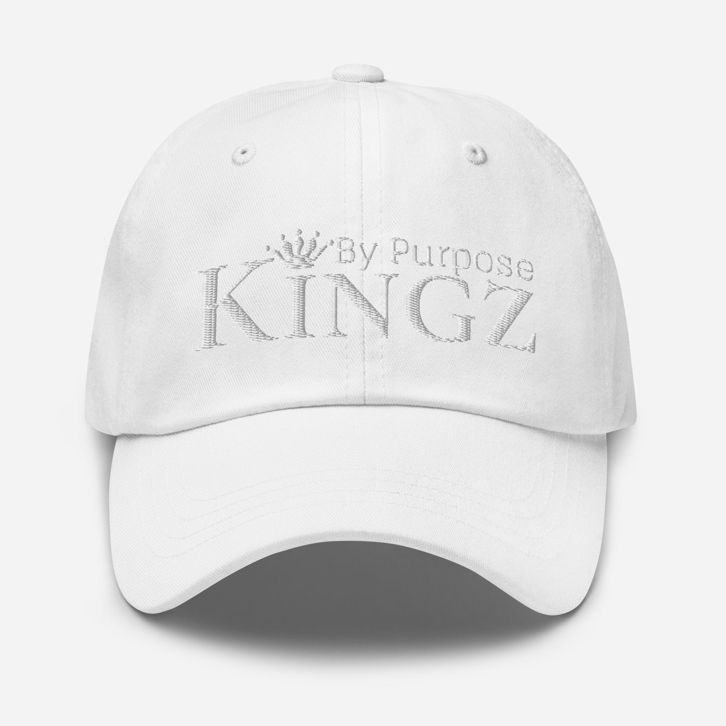 Kingz By Purpose White Dad Hat