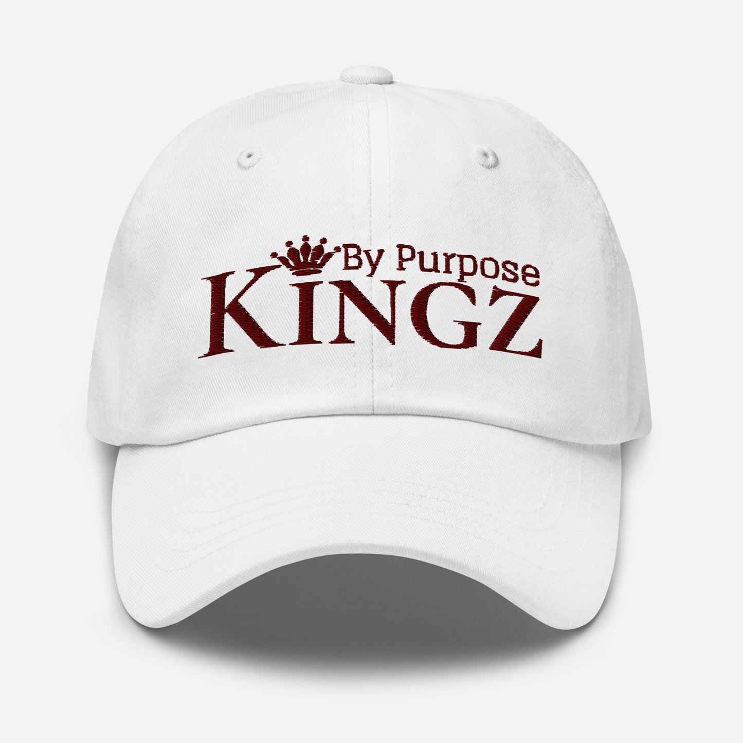 Kingz By Purpose Maroon Dad Hat