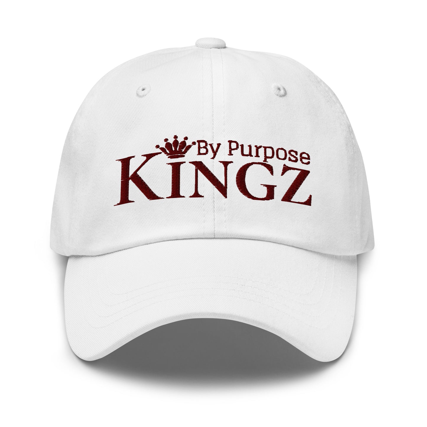Kingz By Purpose Maroon Dad Hat