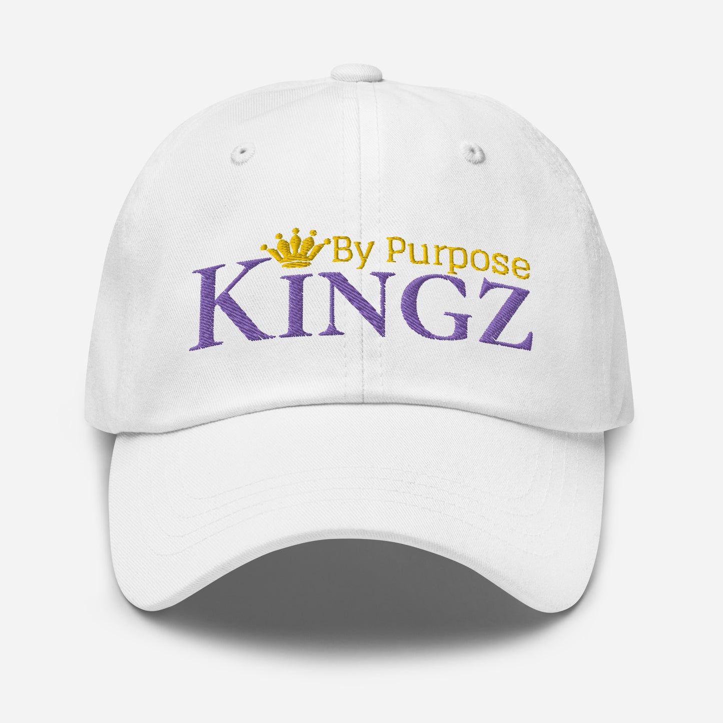 Kingz By Purpose Royal Combo (Purple/Gold/Gold) Dad Hat