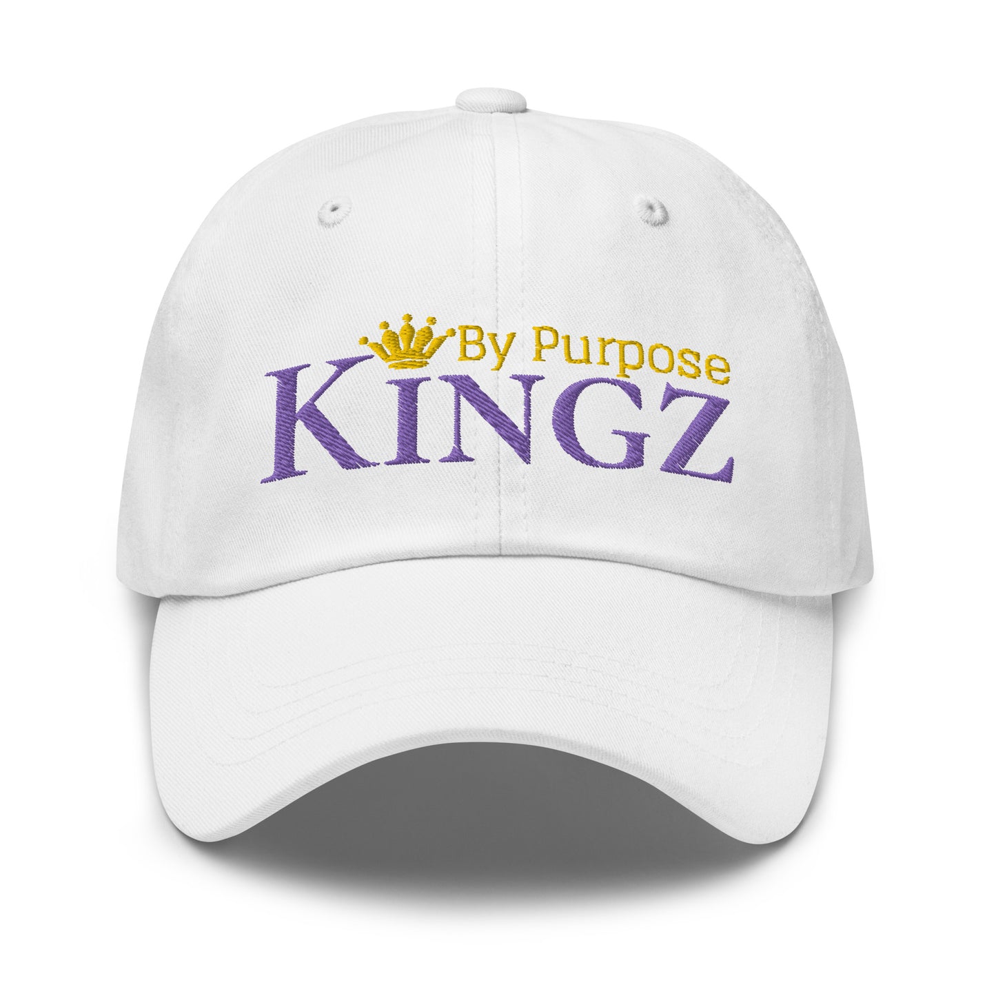 Kingz By Purpose Royal Combo (Purple/Gold/Gold) Dad Hat