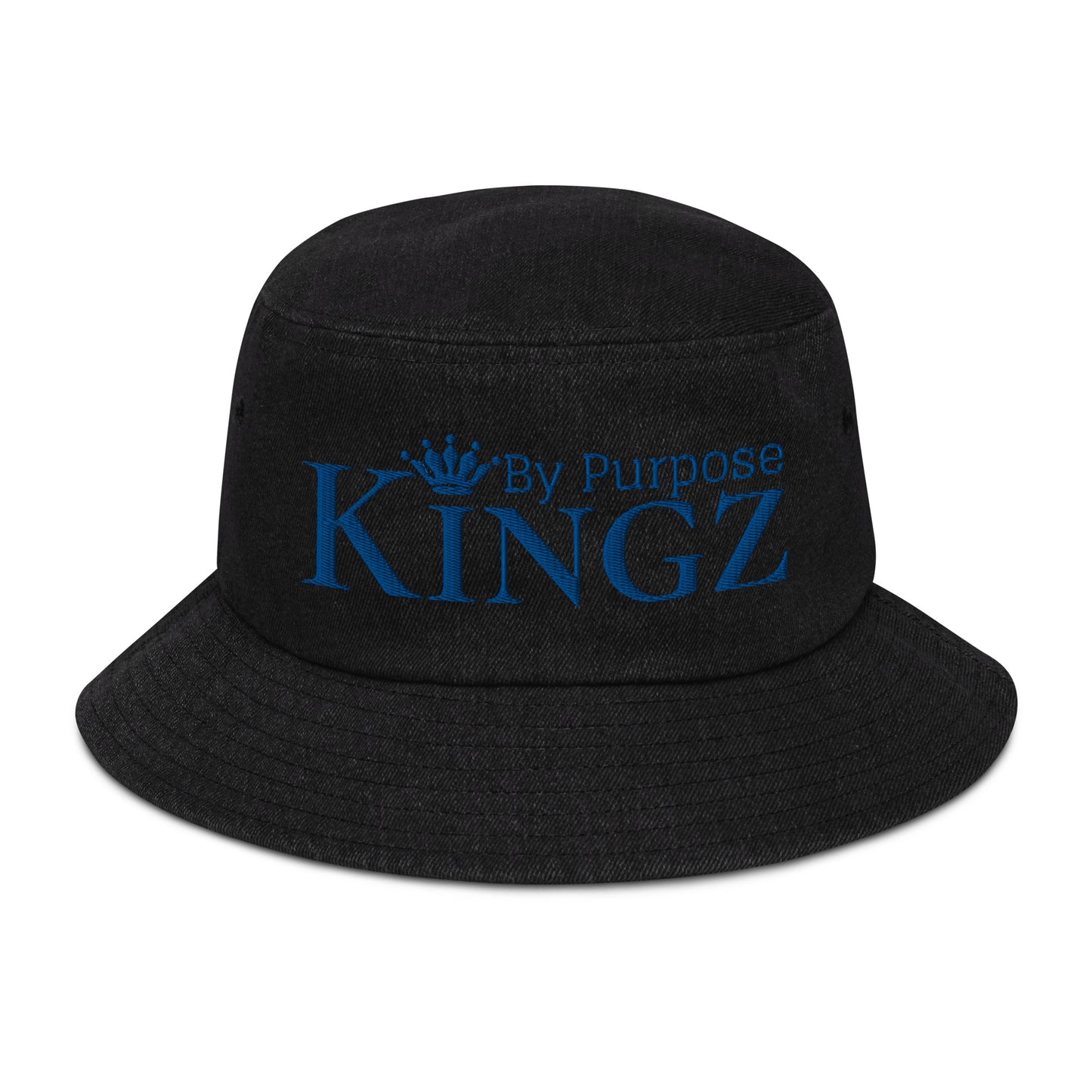 Kingz By Purpose Royal Denim Bucket Hat