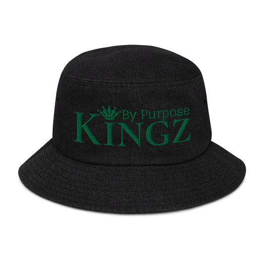 Kingz By Purpose Kelly Green Denim-Anglerhut