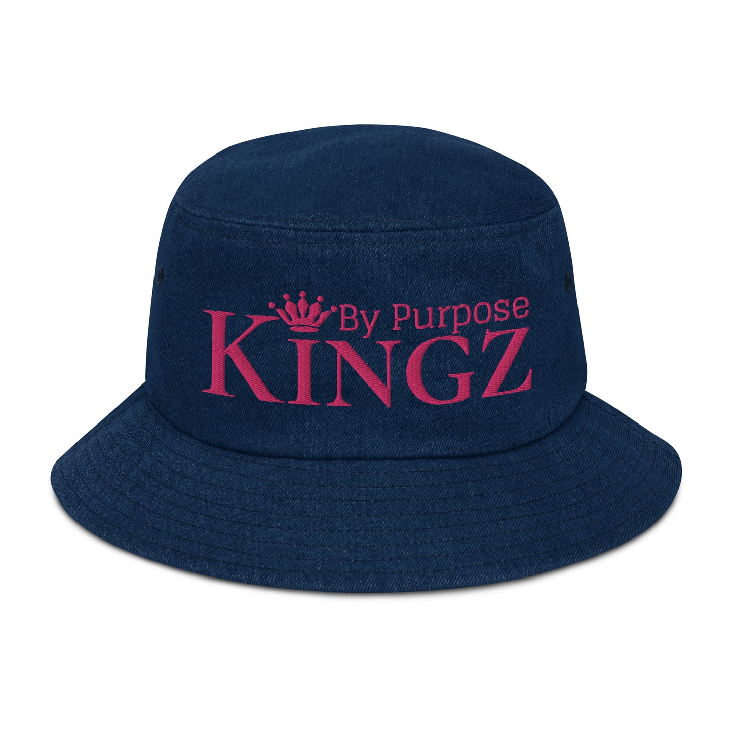 Kingz By Purpose Flamingo Denim Bucket Hat