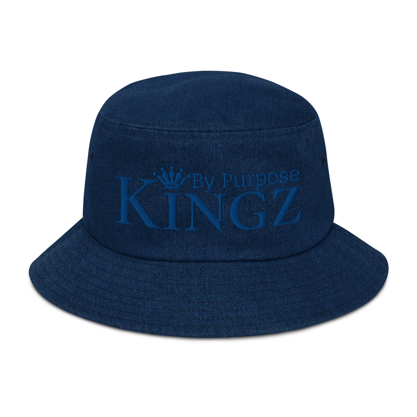 Kingz By Purpose Royal Denim Bucket Hat