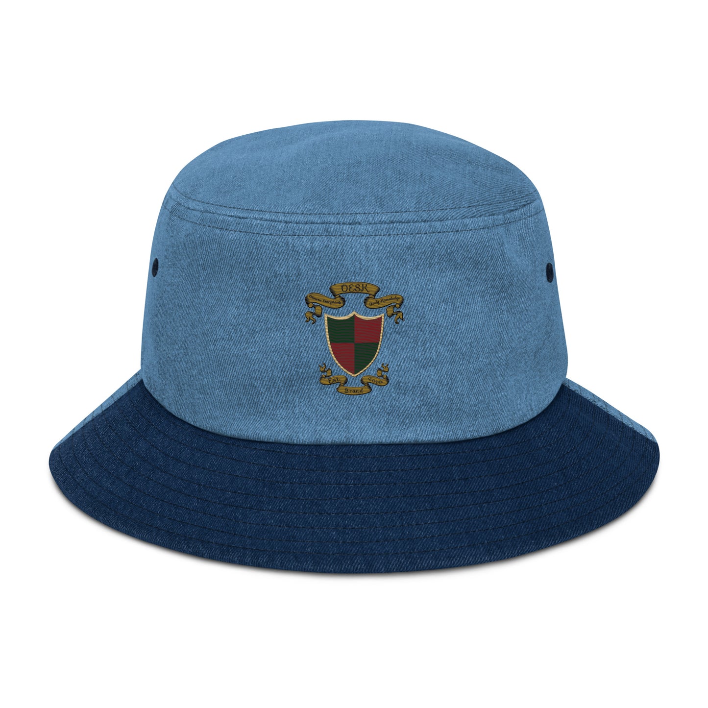 OESK Brand Logo (Denim Bucket Hat)