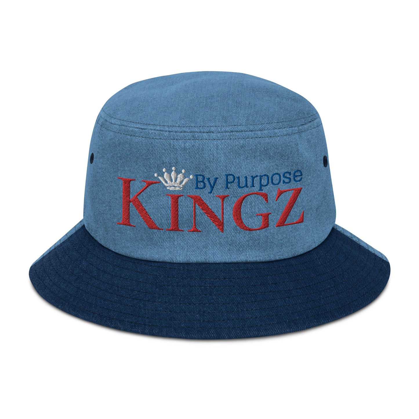 Kingz By Purpose Flag Denim Bucket Hat