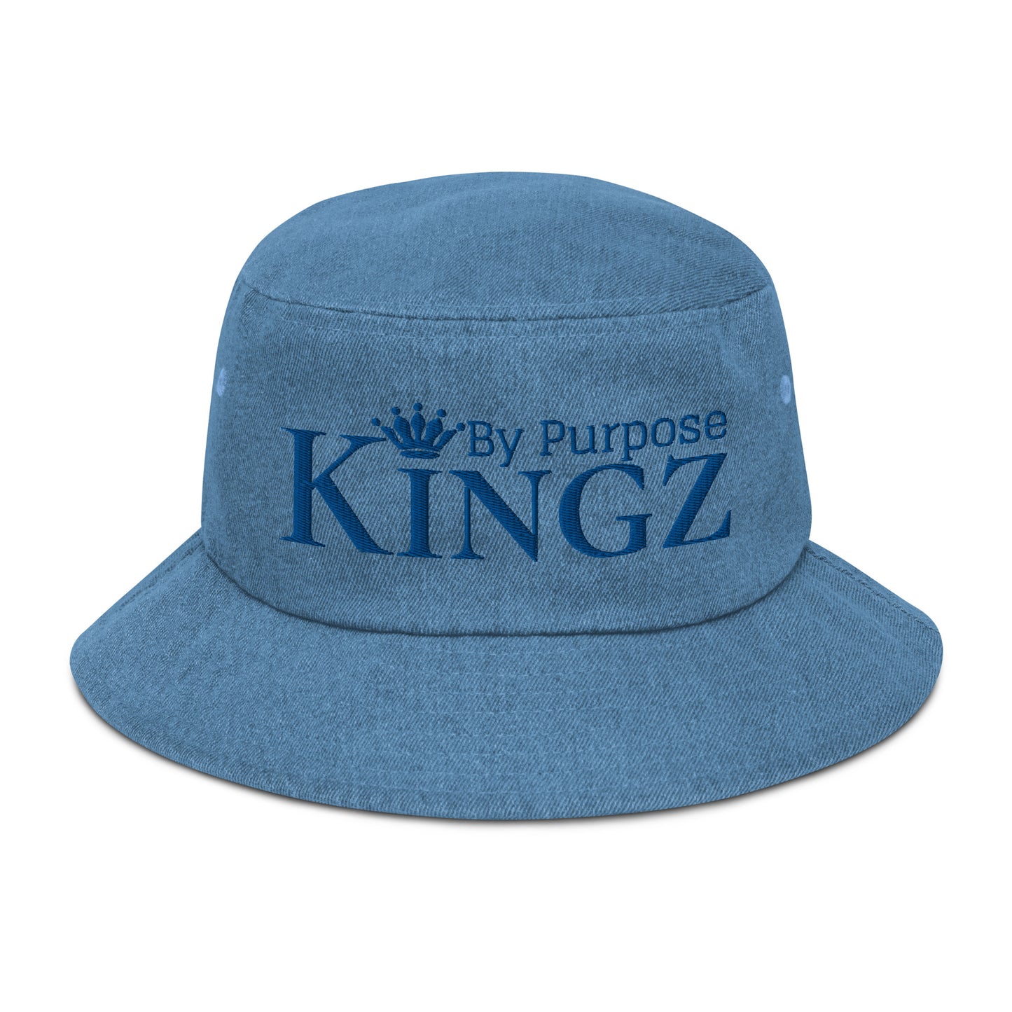 Kingz By Purpose Royal Denim Bucket Hat