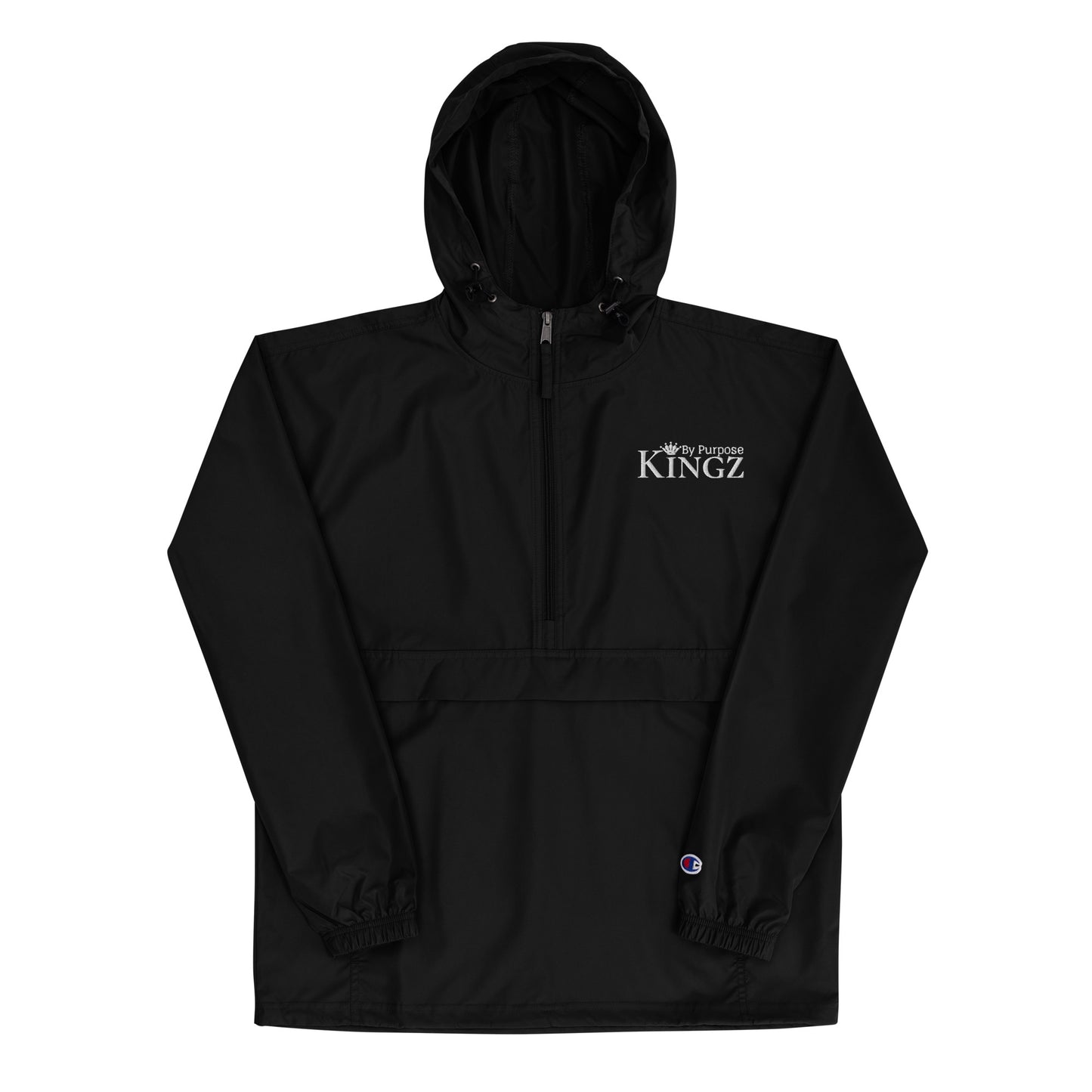 Kingz By Purpose ‘White’Packable Jacket (By Champion)