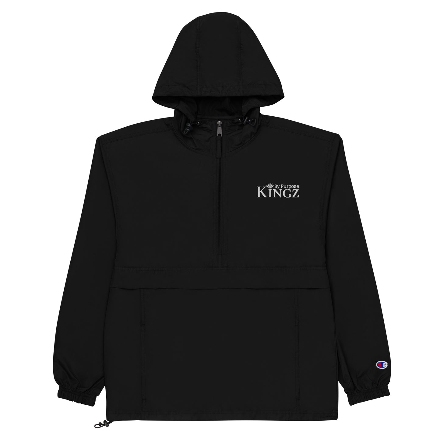 Kingz By Purpose ‘White’Packable Jacket (By Champion)
