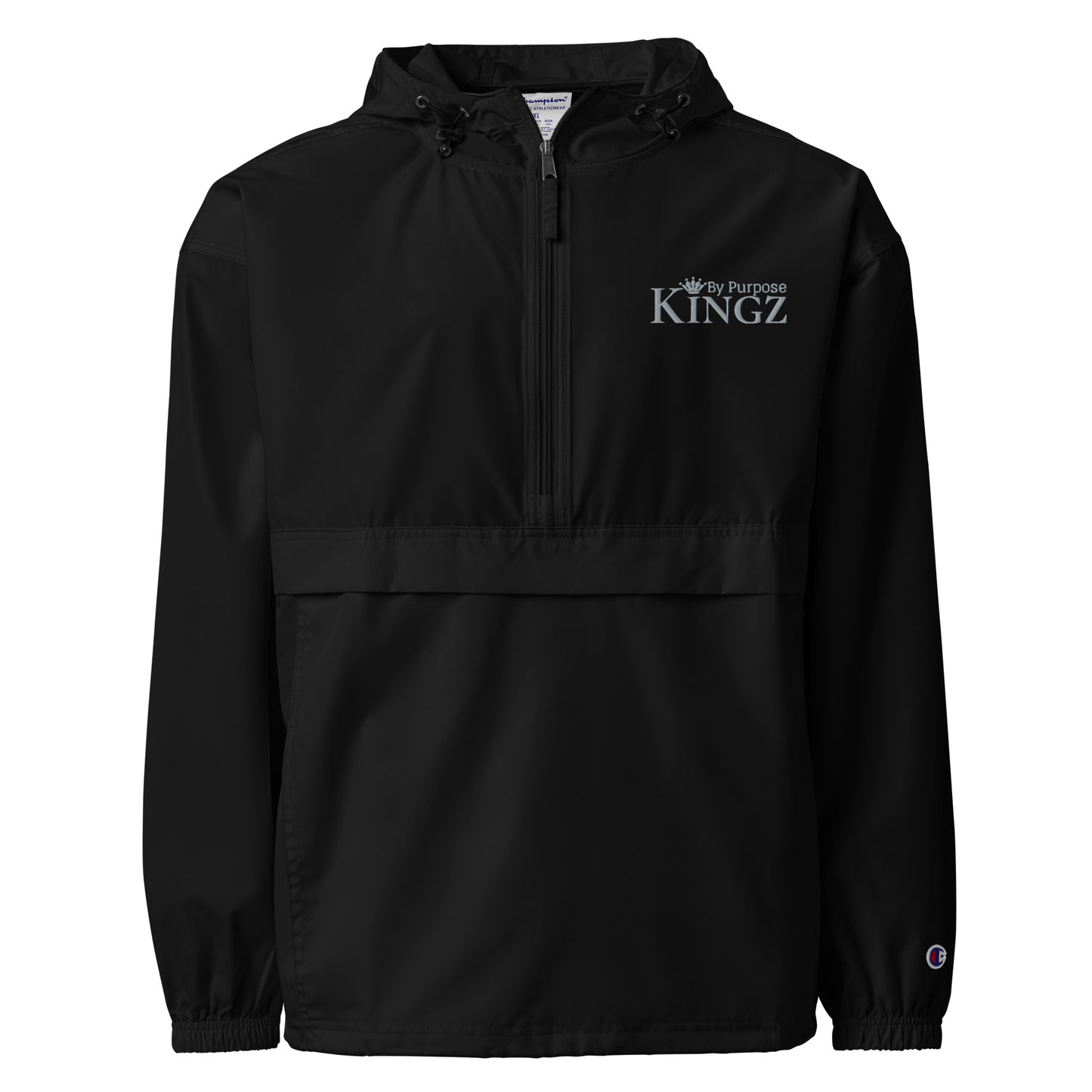 Kingz By Purpose ‘Grey’ Packable Jacket (By Champion)