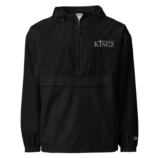 Kingz By Purpose ‘Grey’ Packable Jacket (By Champion)