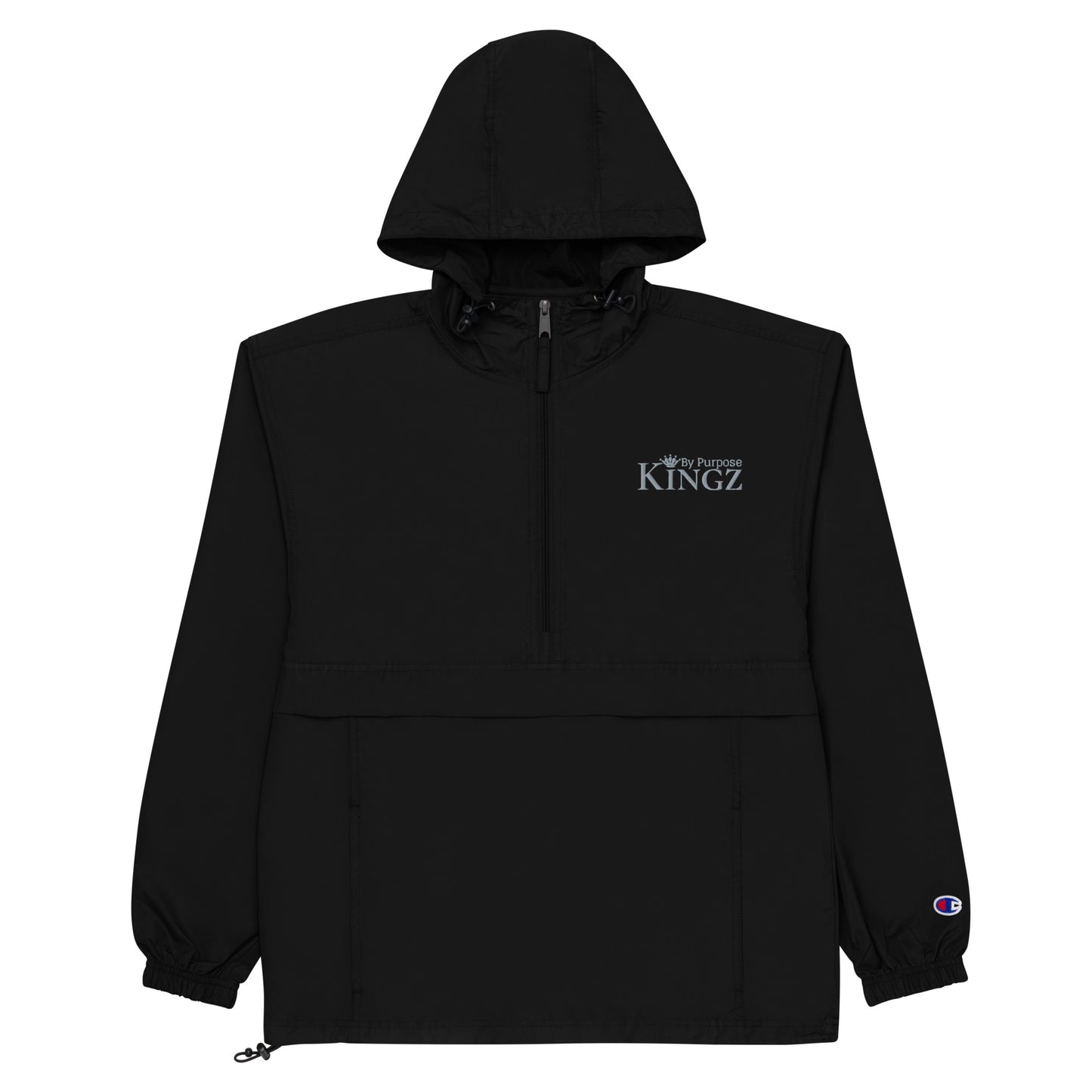 Kingz By Purpose ‘Grey’ Packable Jacket (By Champion)