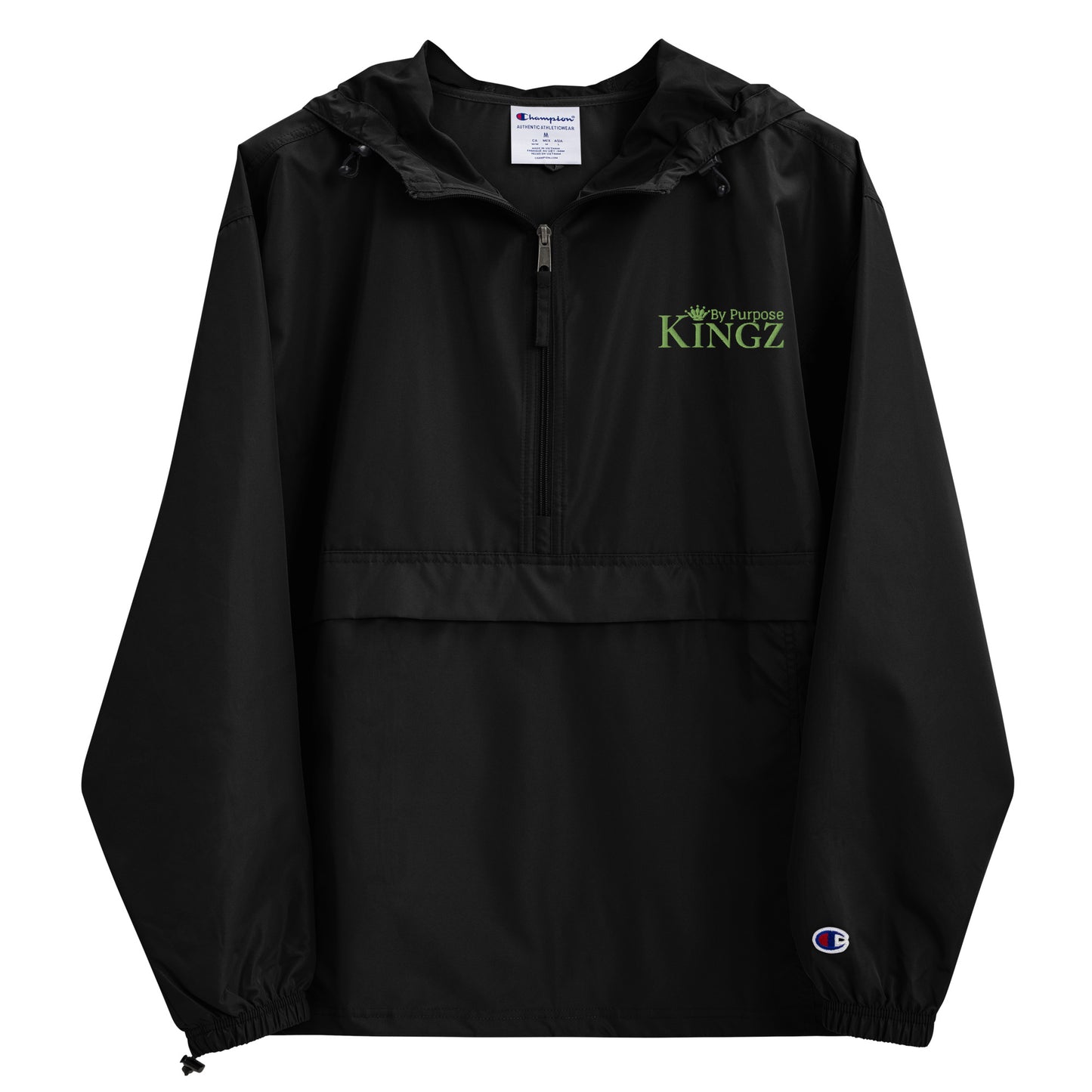 Kingz By Purpose ‘Kiwi Green’ Packable Jacket (By Champion)