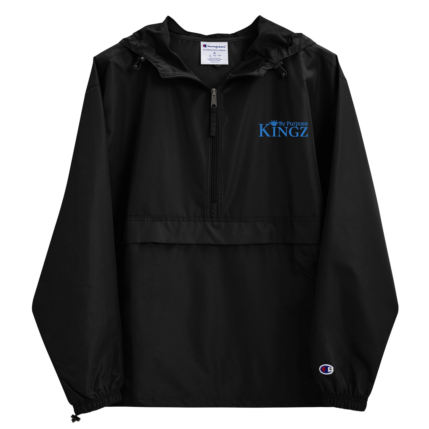 Kingz By Purpose ‘Aqua/Teal’ Packable Jacket (By Champion)