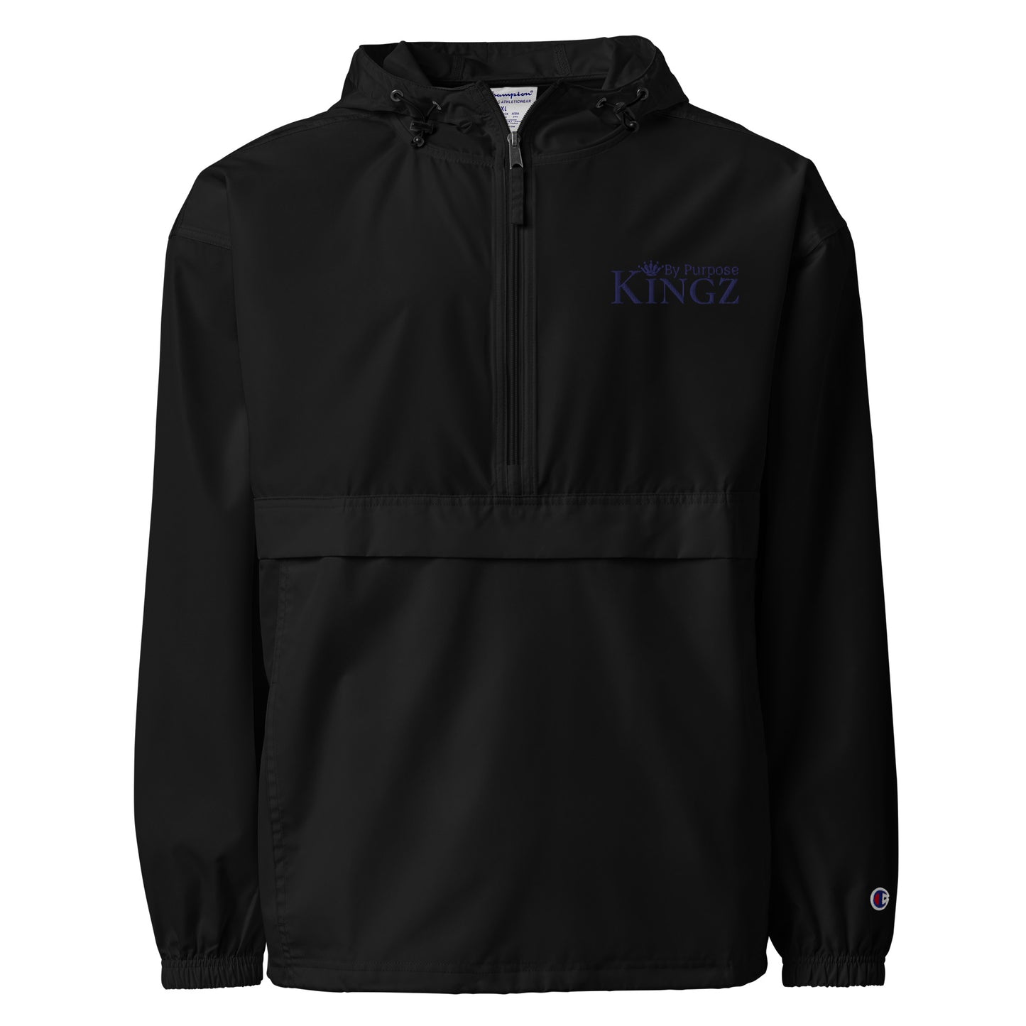 Kingz By Purpose ‘Navy’ Packable Jacket (By Champion)
